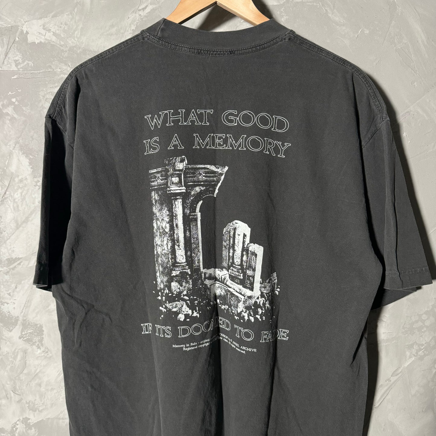 Single sided shirt large