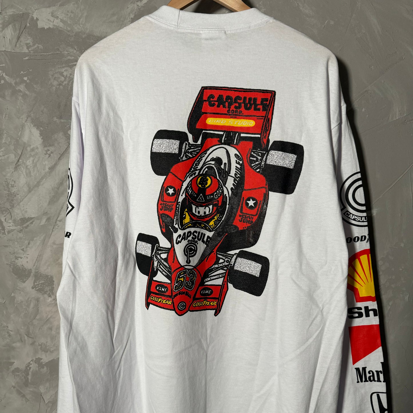 Double sided longsleeve shirt