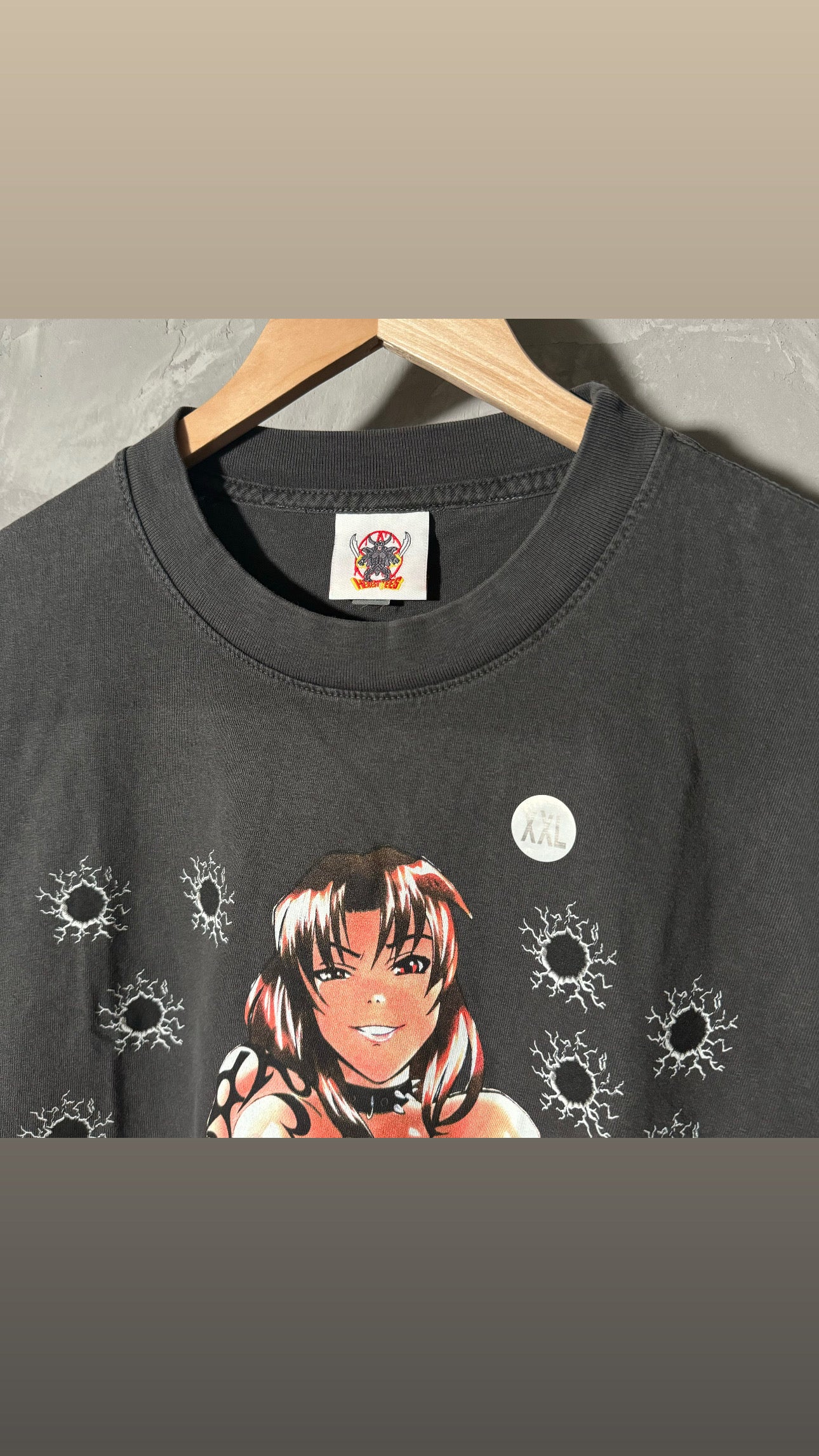 Single sided shirt 2xlarge