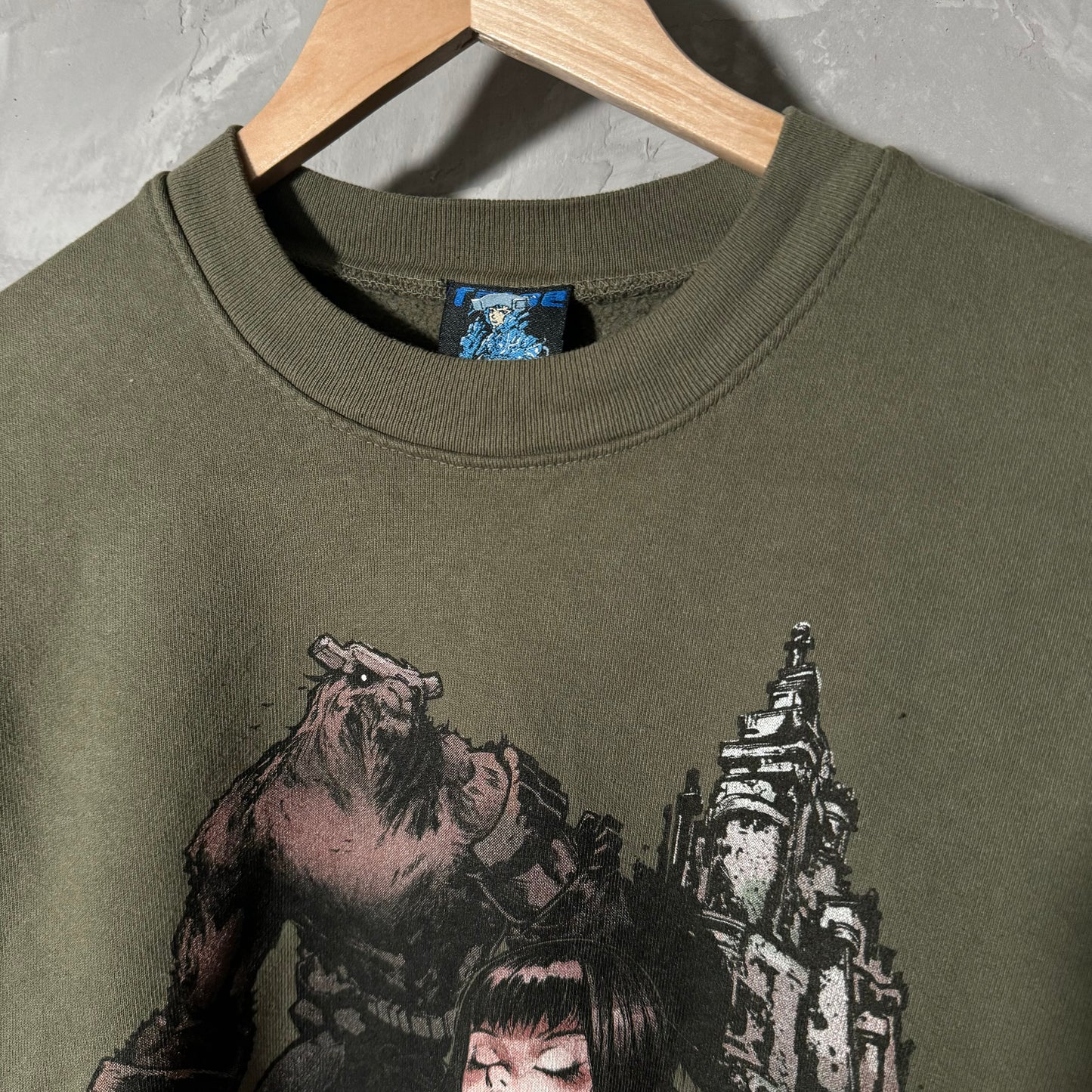 Double sided crewneck large