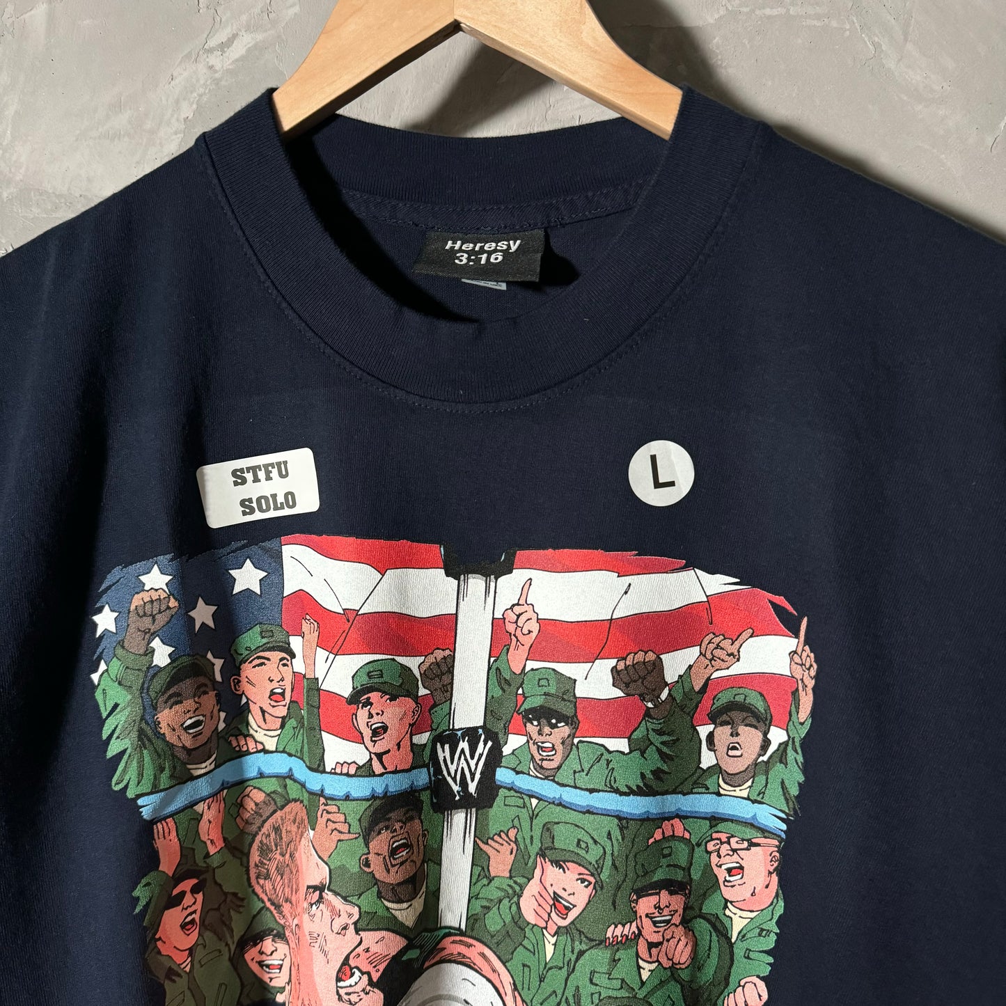 Single sided shirt large