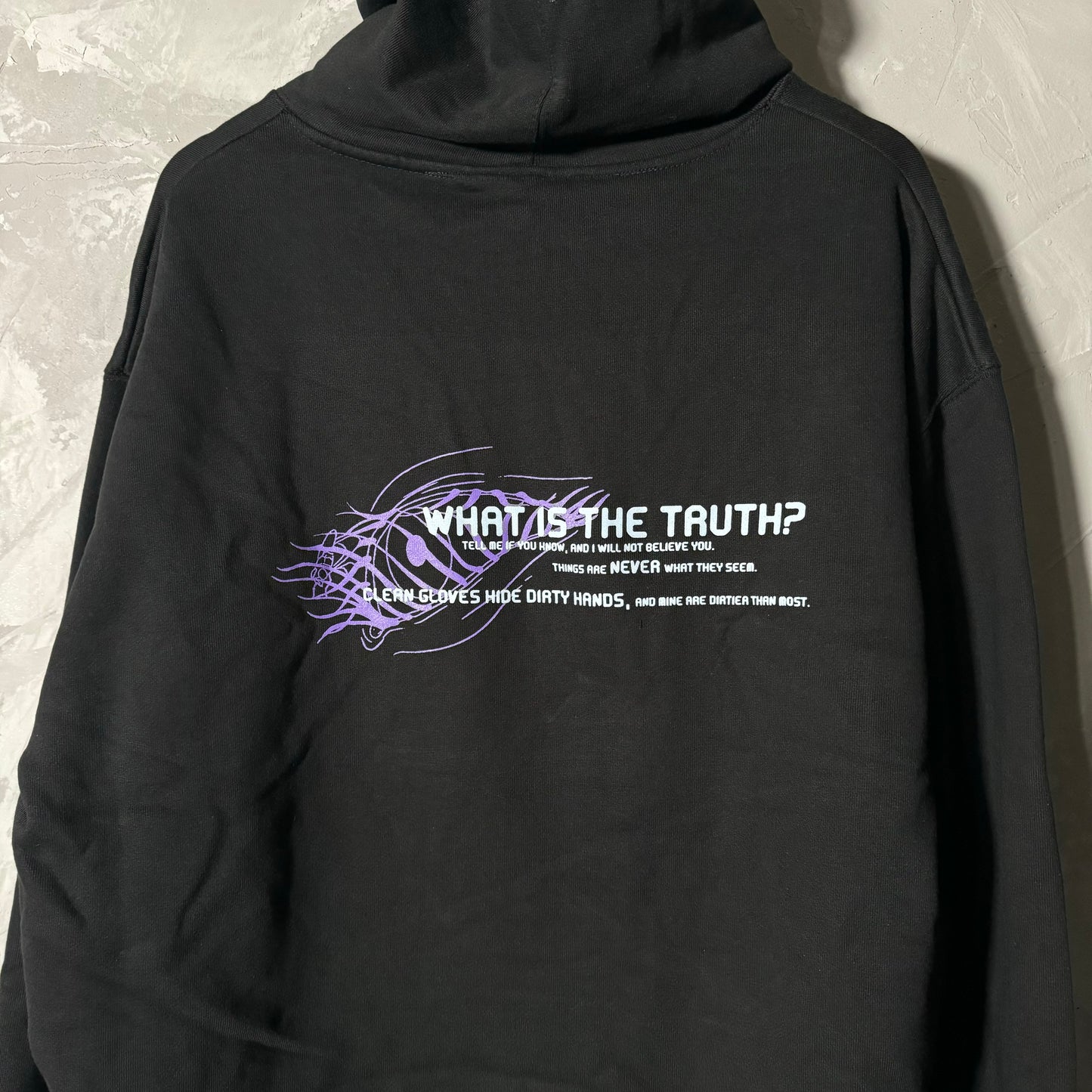 Single sided hoodie X-Large