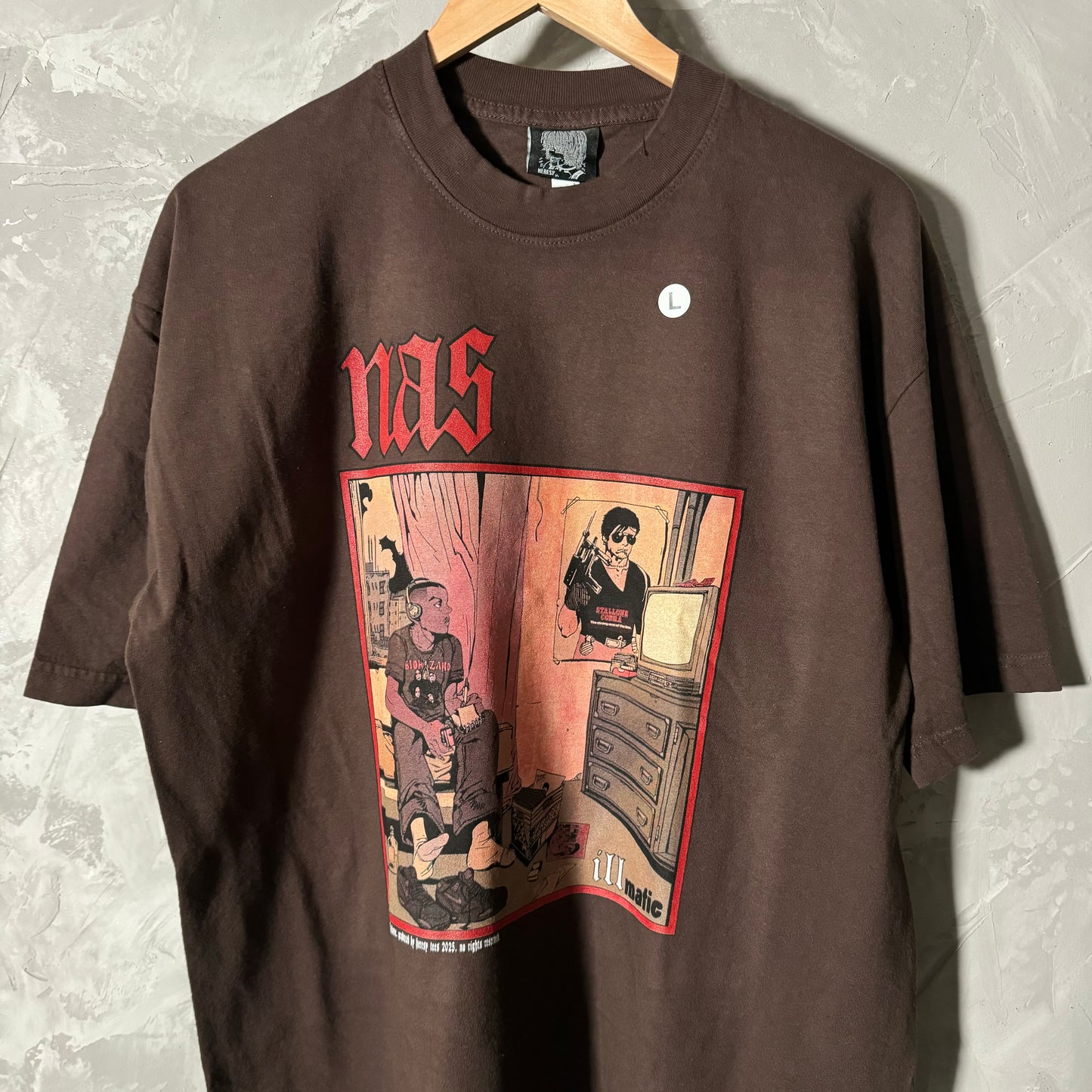 Single sided shirt large