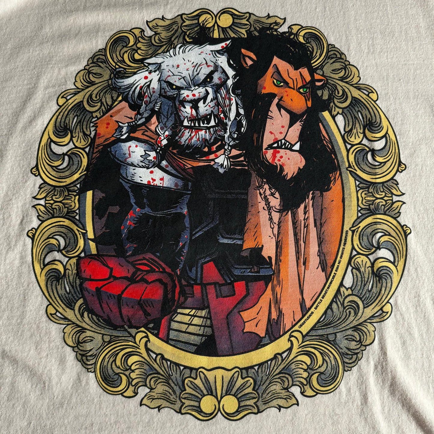Single sided shirt large