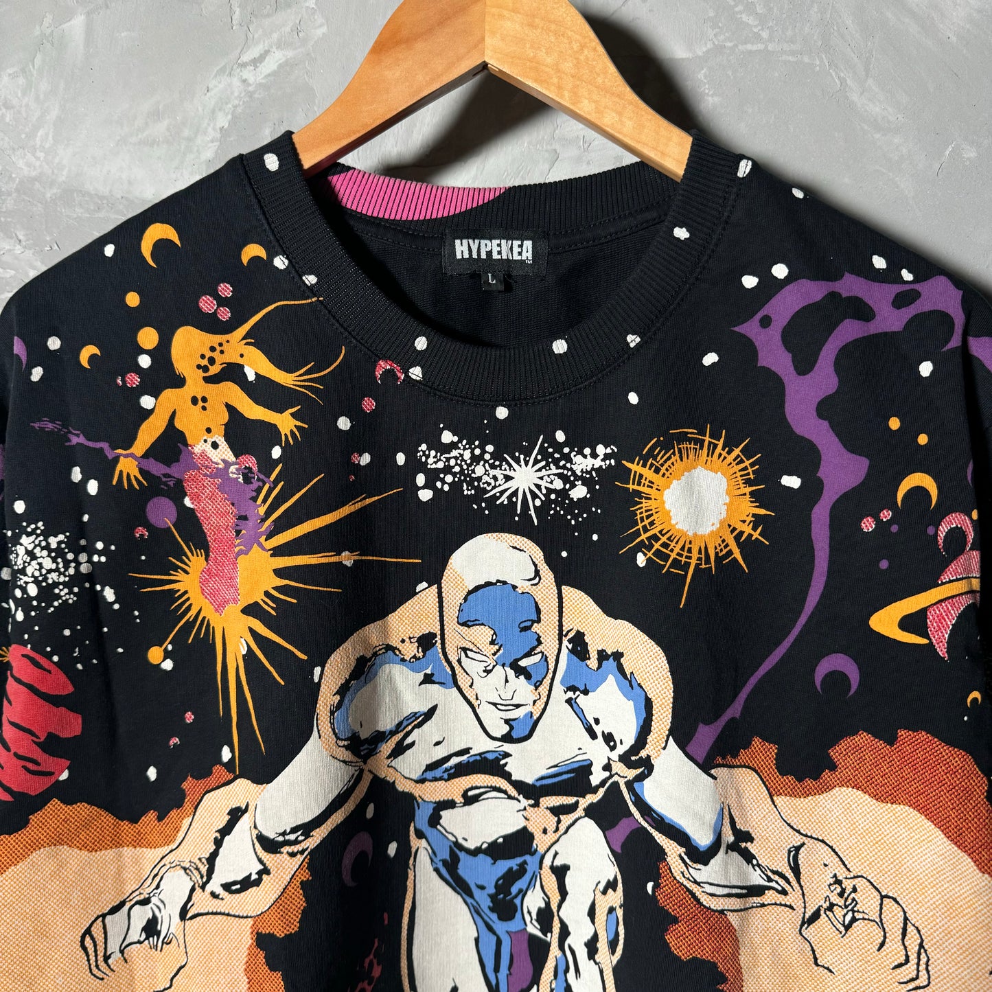 All over print shirt large