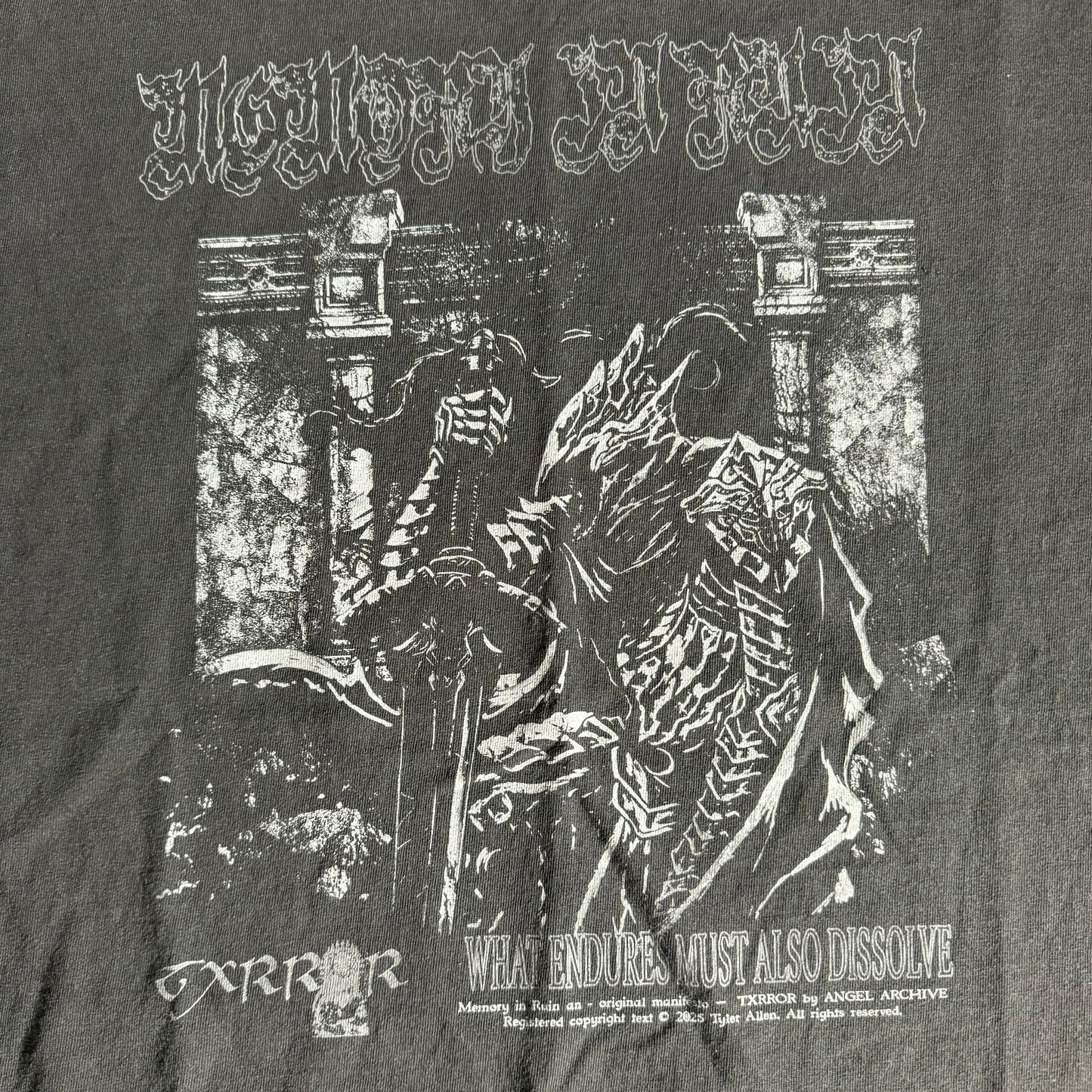 Single sided shirt large