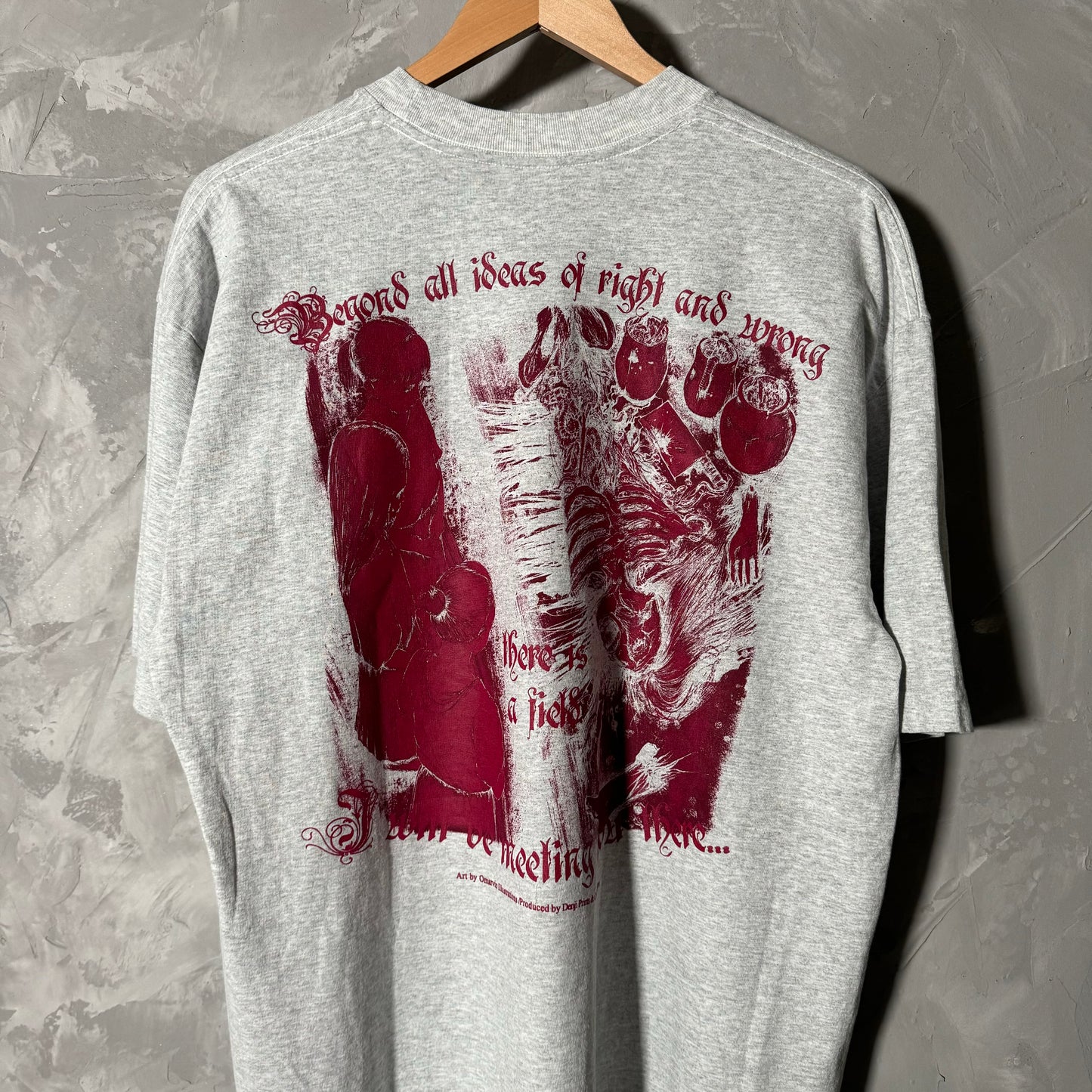 Double sided shirt large