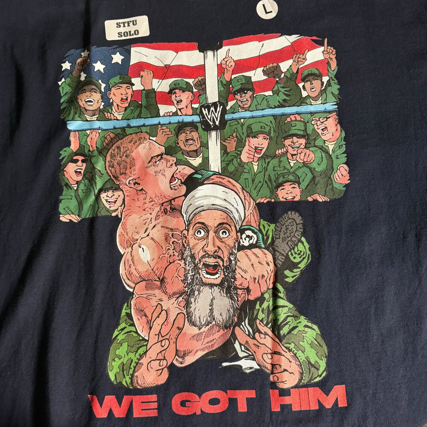 Single sided shirt large