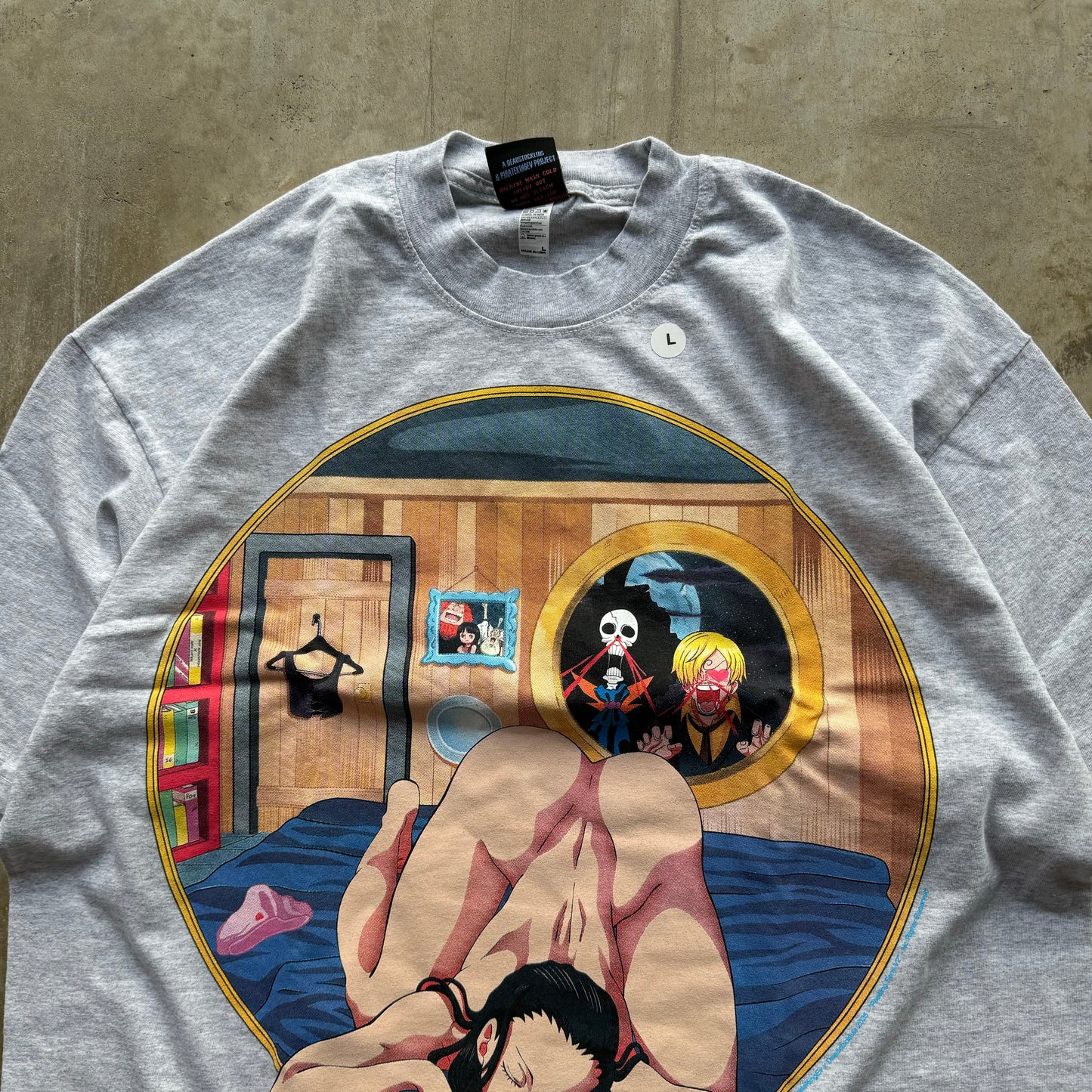 Single sided multiple shirts