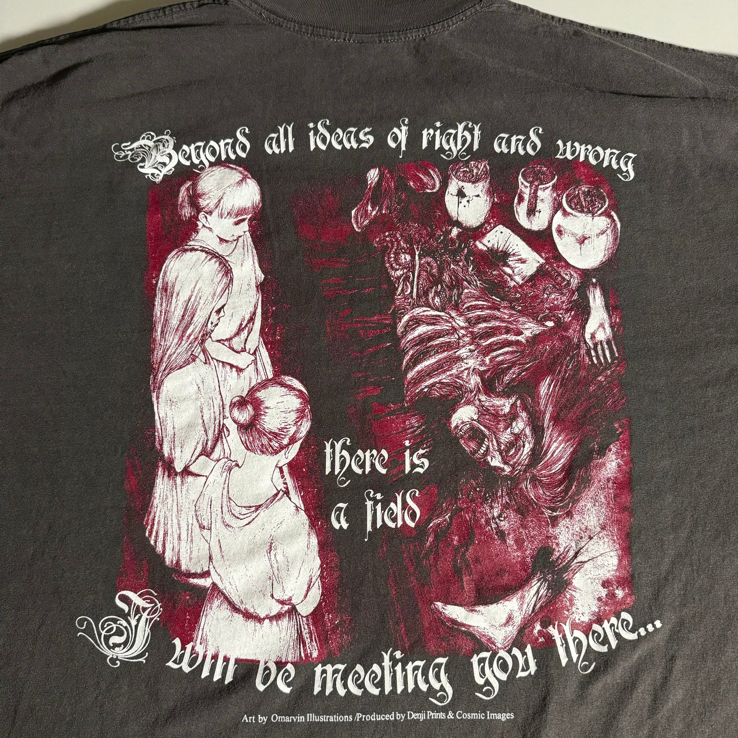 Double sided shirt 2xlarge