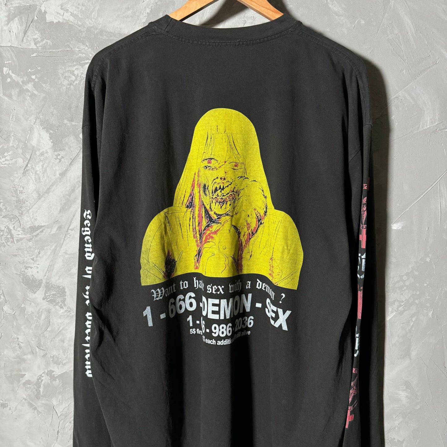 Double sided long sleeve shirt X-large