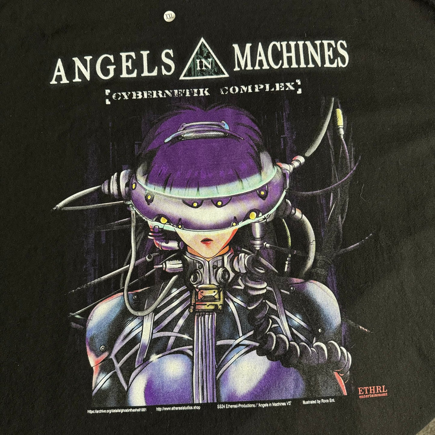 Double sided shirt longsleeve 2xlarge