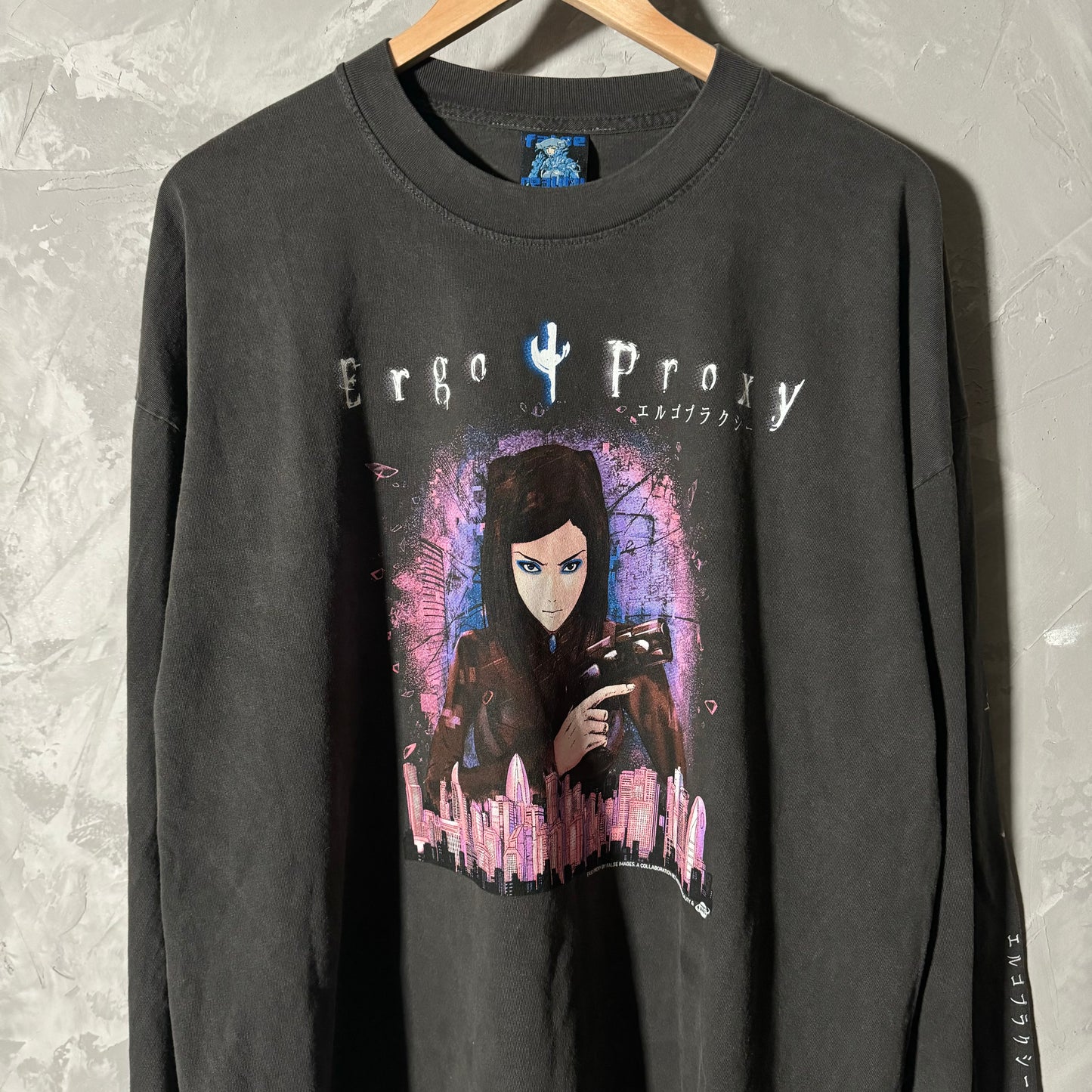 Double sided shirt longsleeve 2xlarge