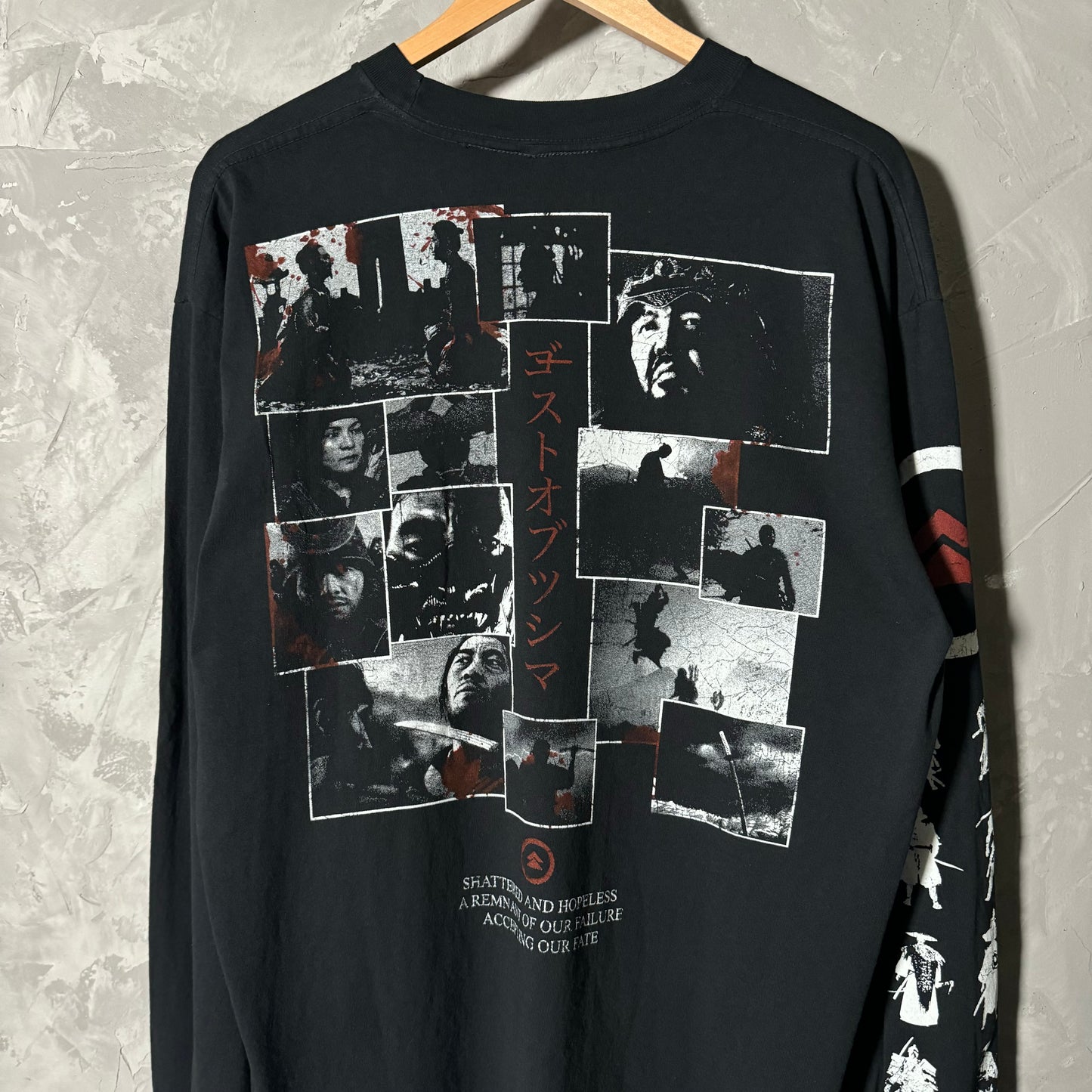 Double sided longsleeve shirt