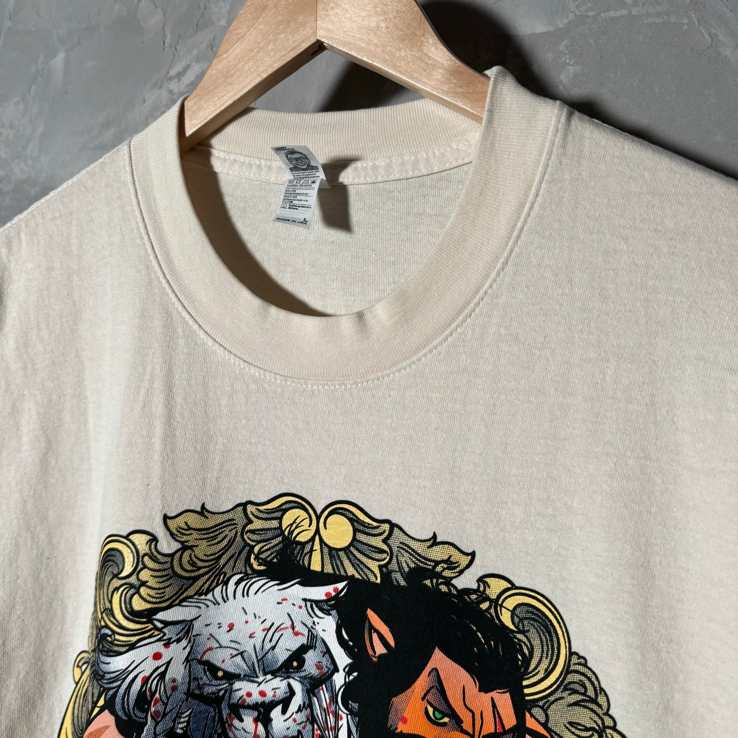 Single sided shirt large