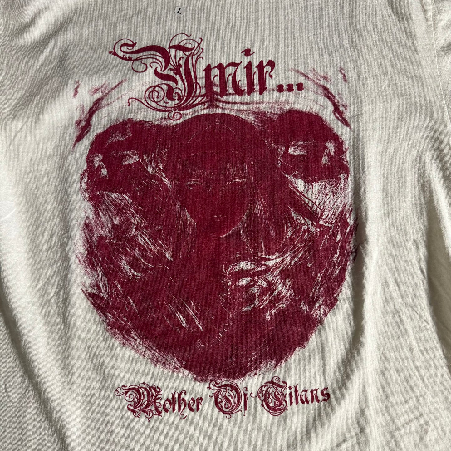 Single sided shirt large