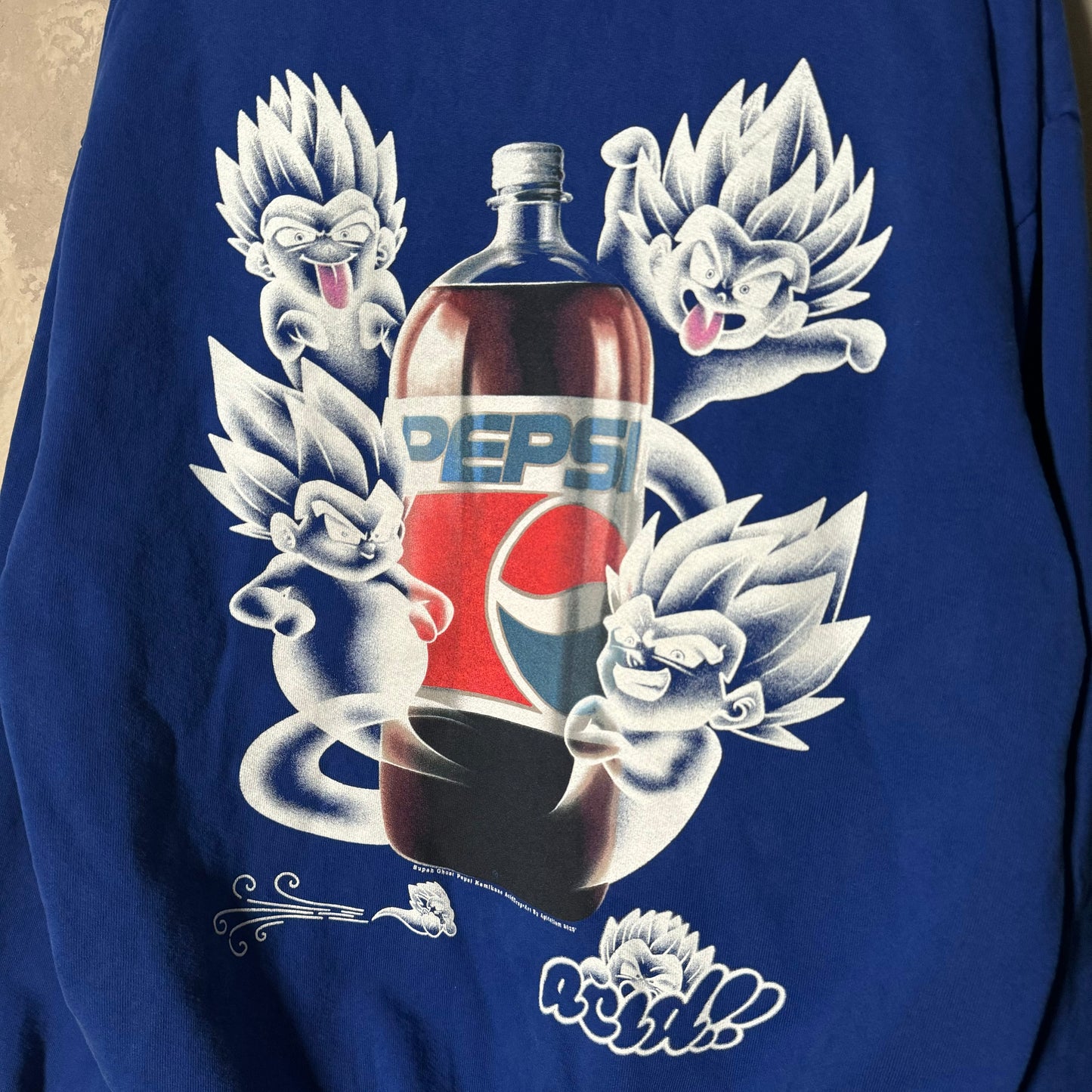 Double sided hoodie large