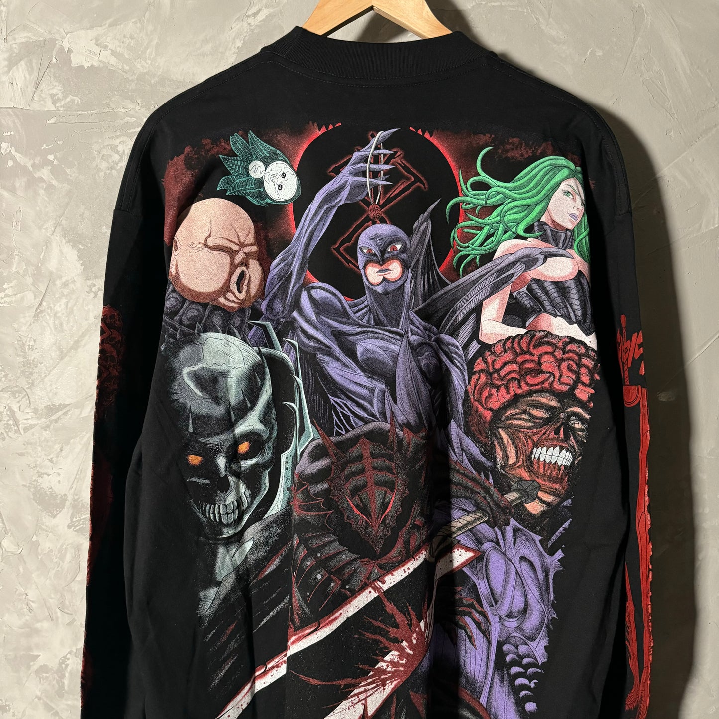 Double sided longsleeve shirt