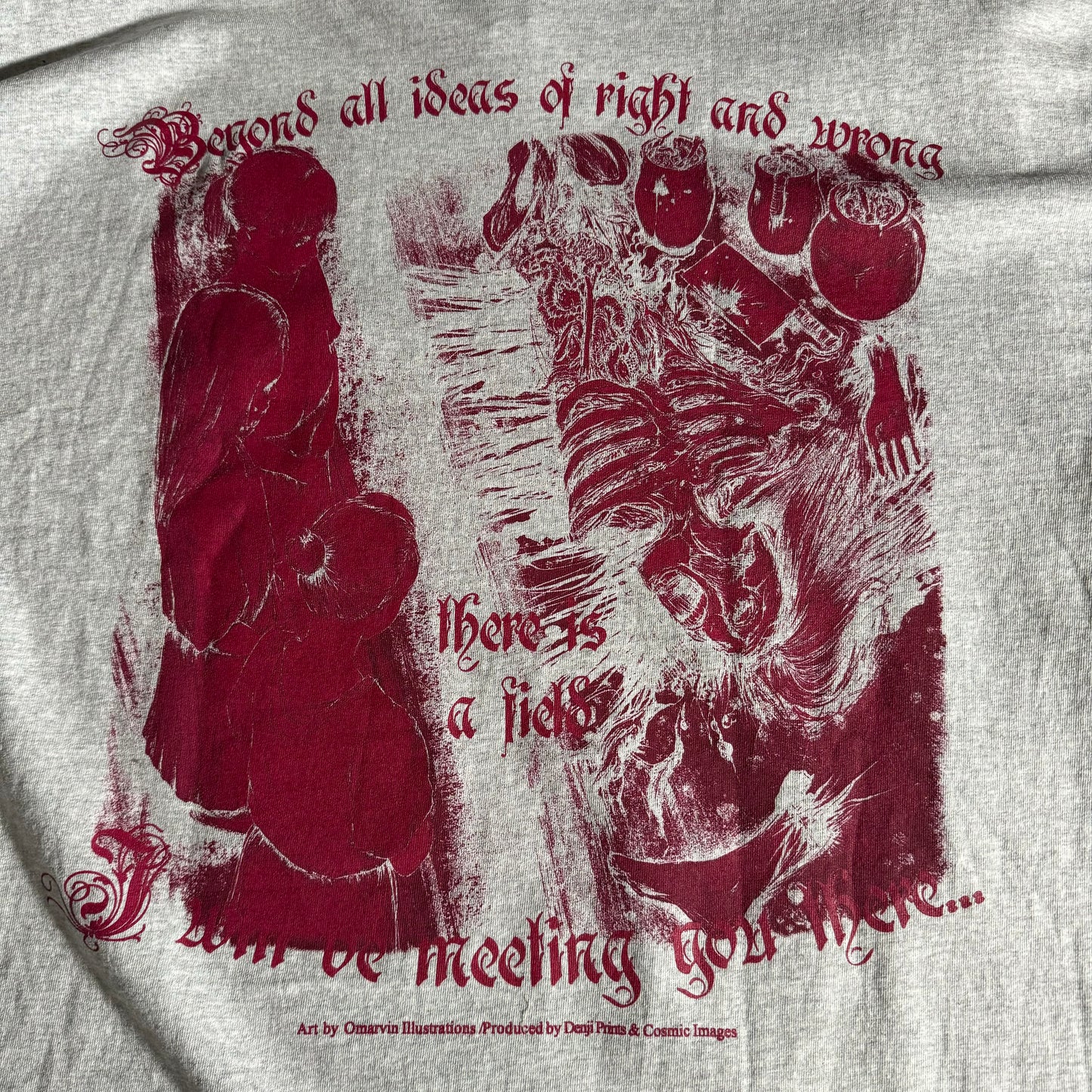 Double sided shirt large