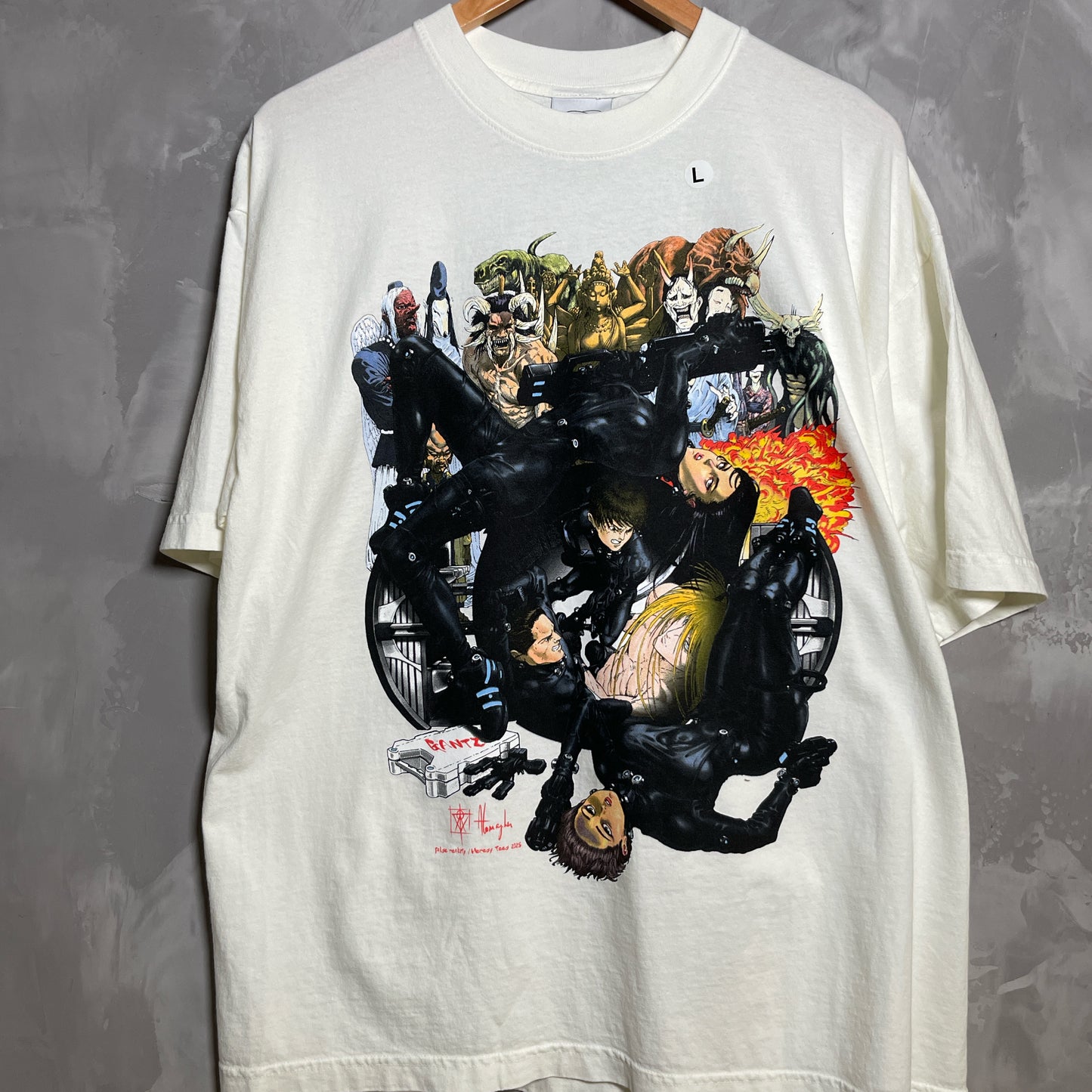 Single sided shirt large