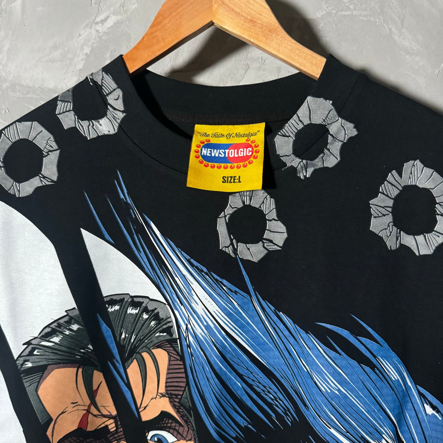 All over print shirt large