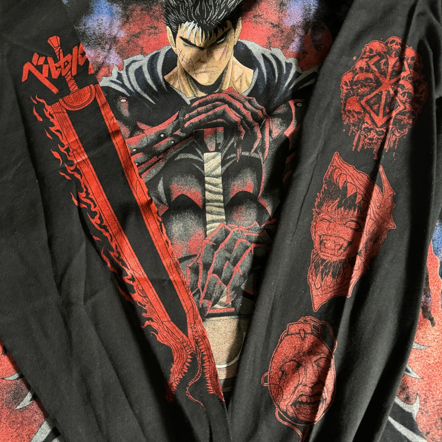 Double sided longsleeve shirt