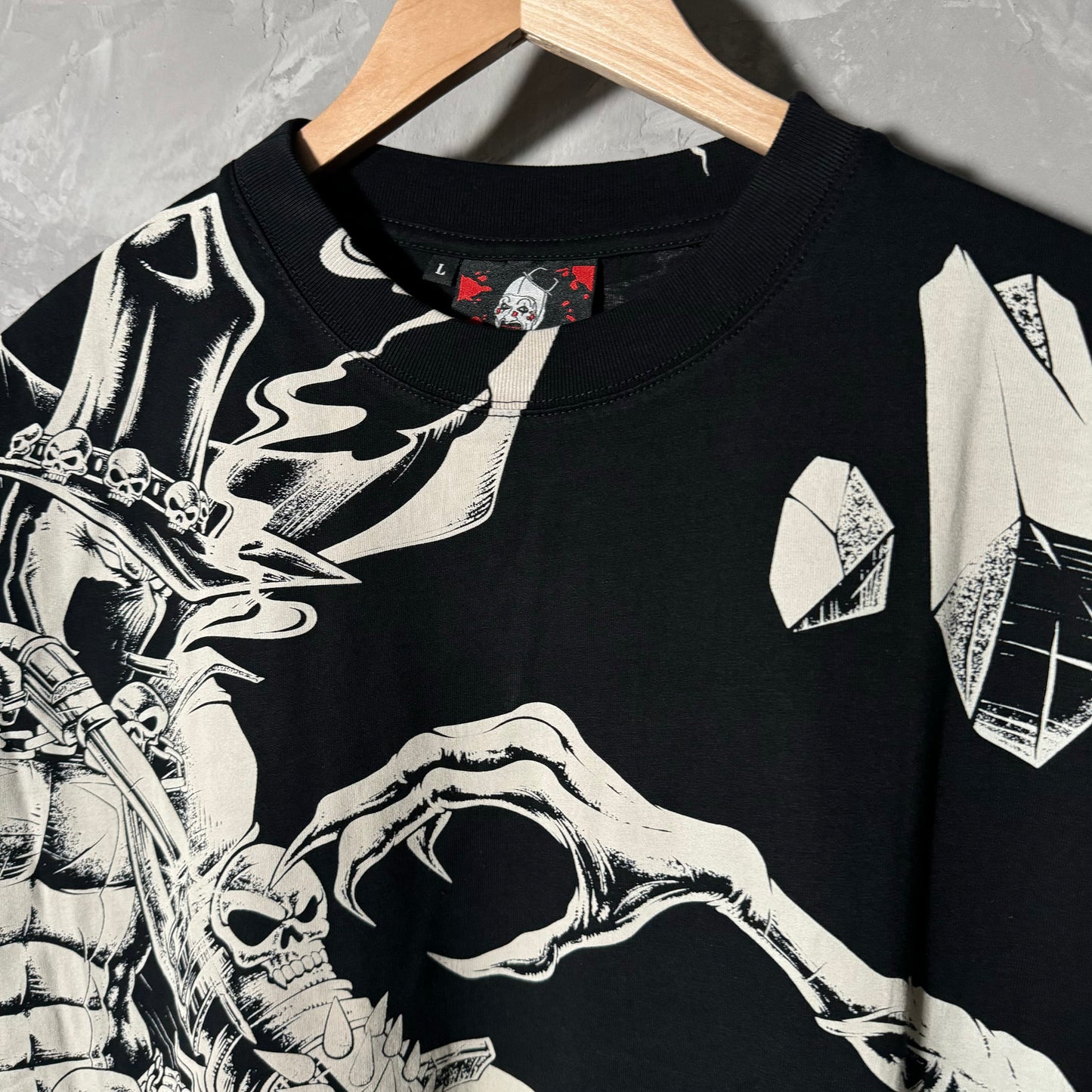 All over print shirt large