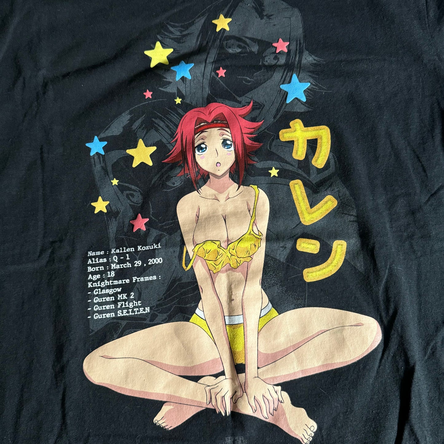 Single sided shirt large