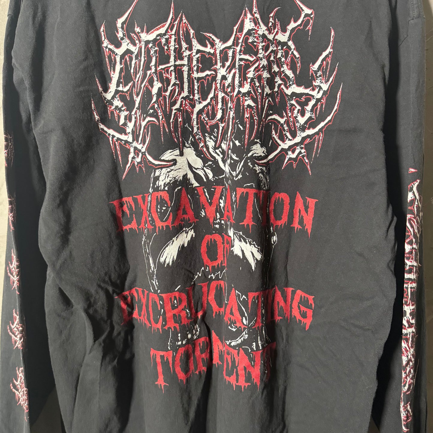 Double sided longsleeve shirt