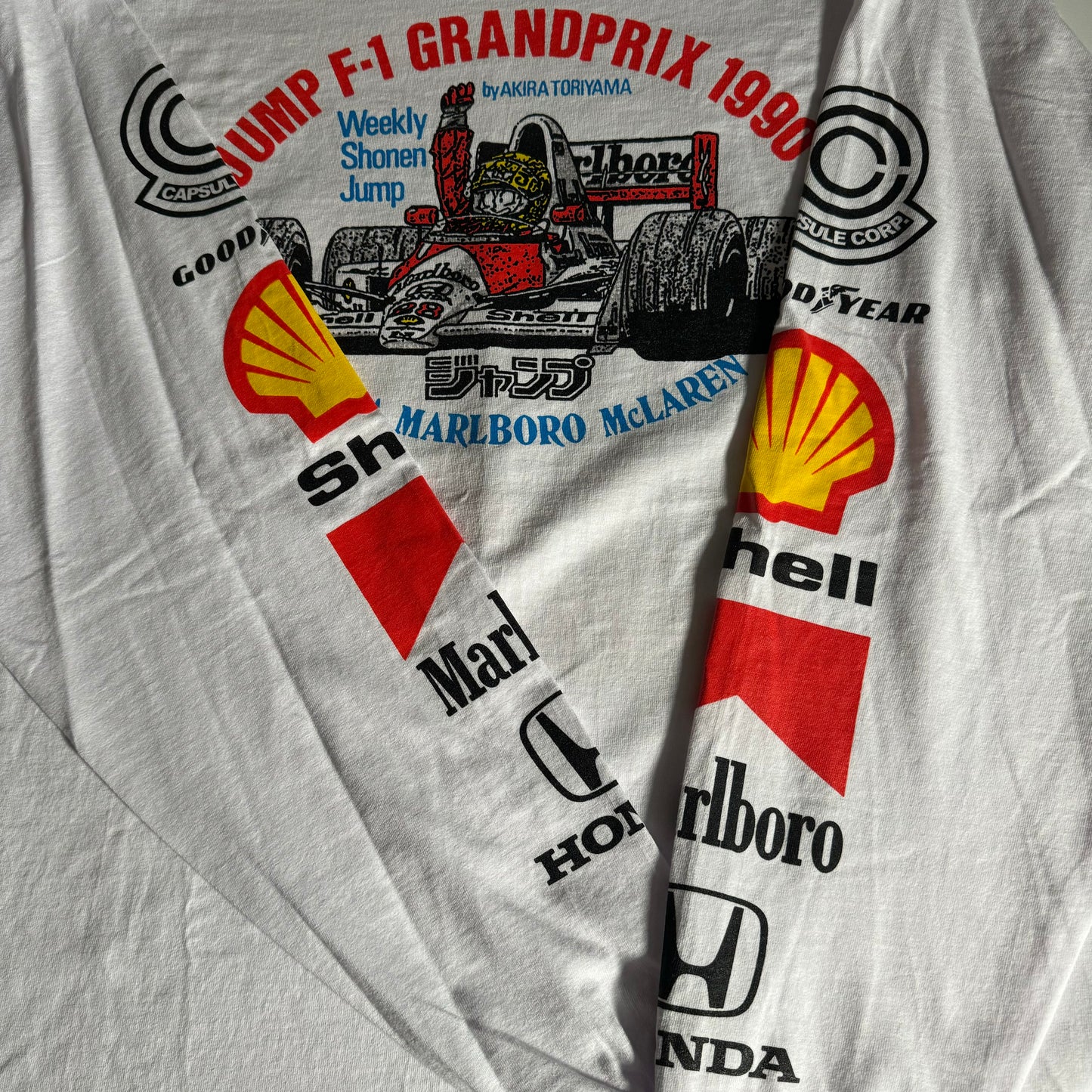 Double sided longsleeve shirt
