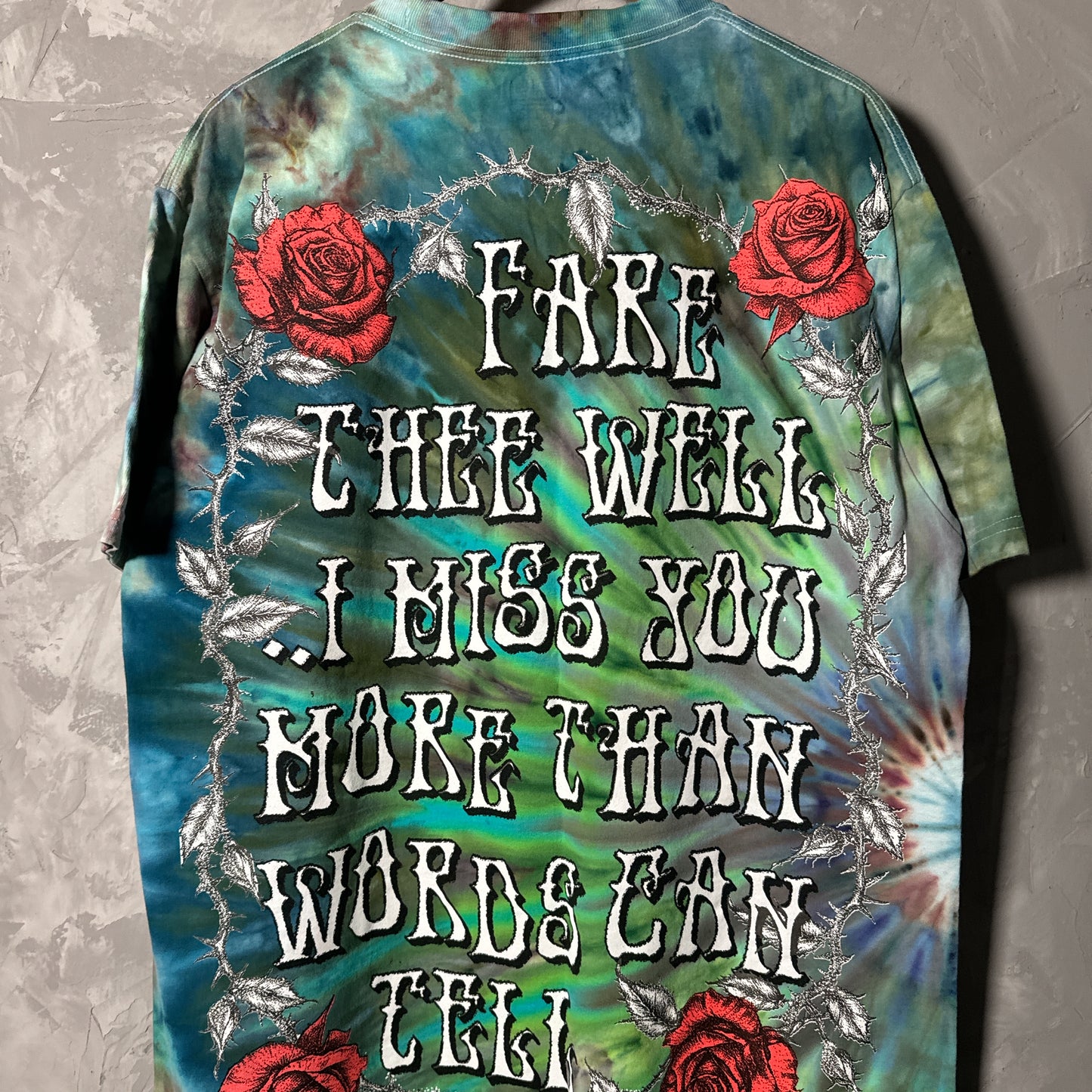 Double sided tie dye shirt X-Large