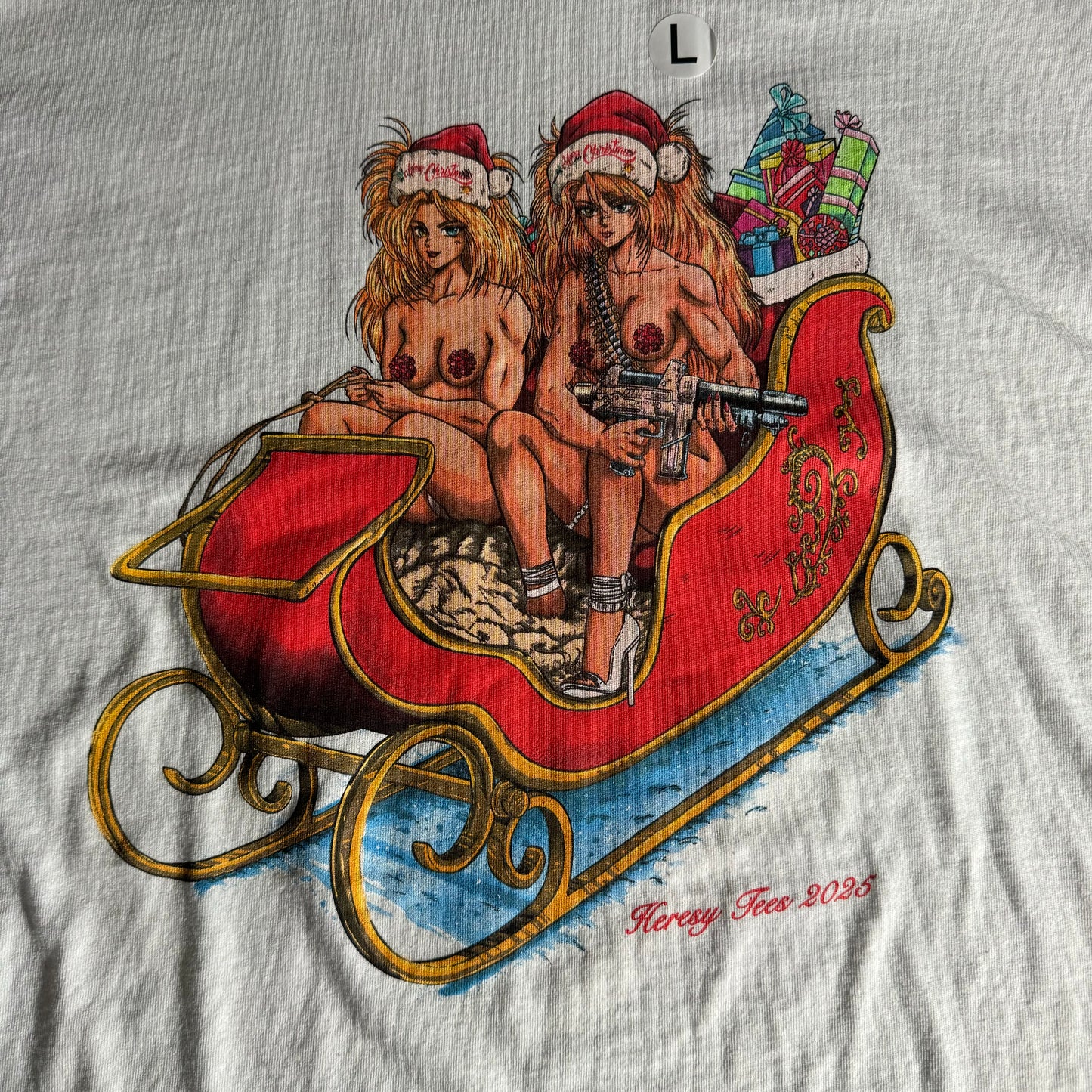 Single sided shirt large