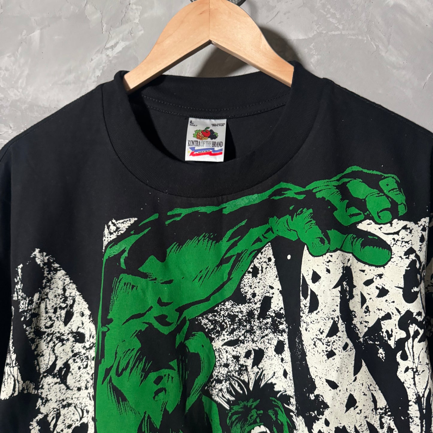 All over print shirt large