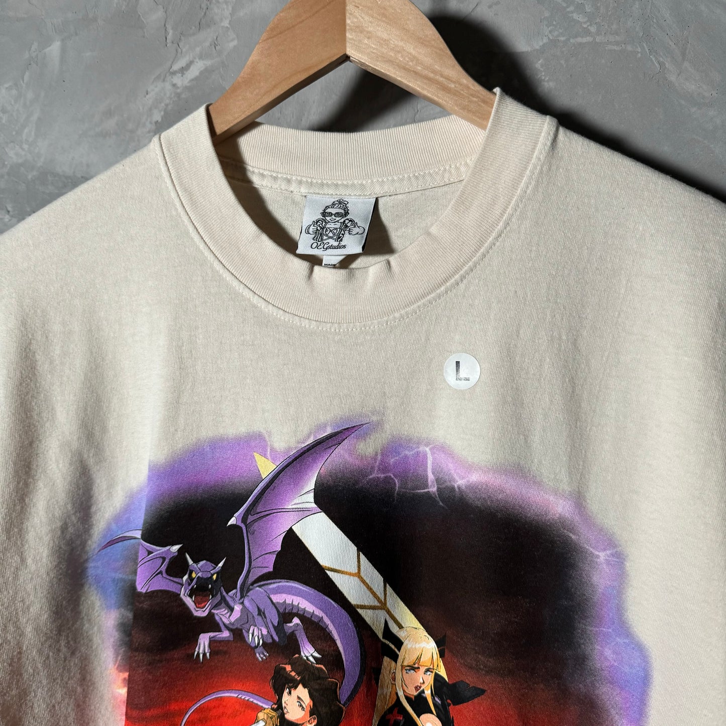 Single sided shirt large