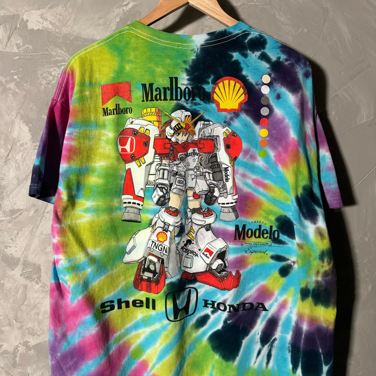 Double sided tie dye shirt X-Large
