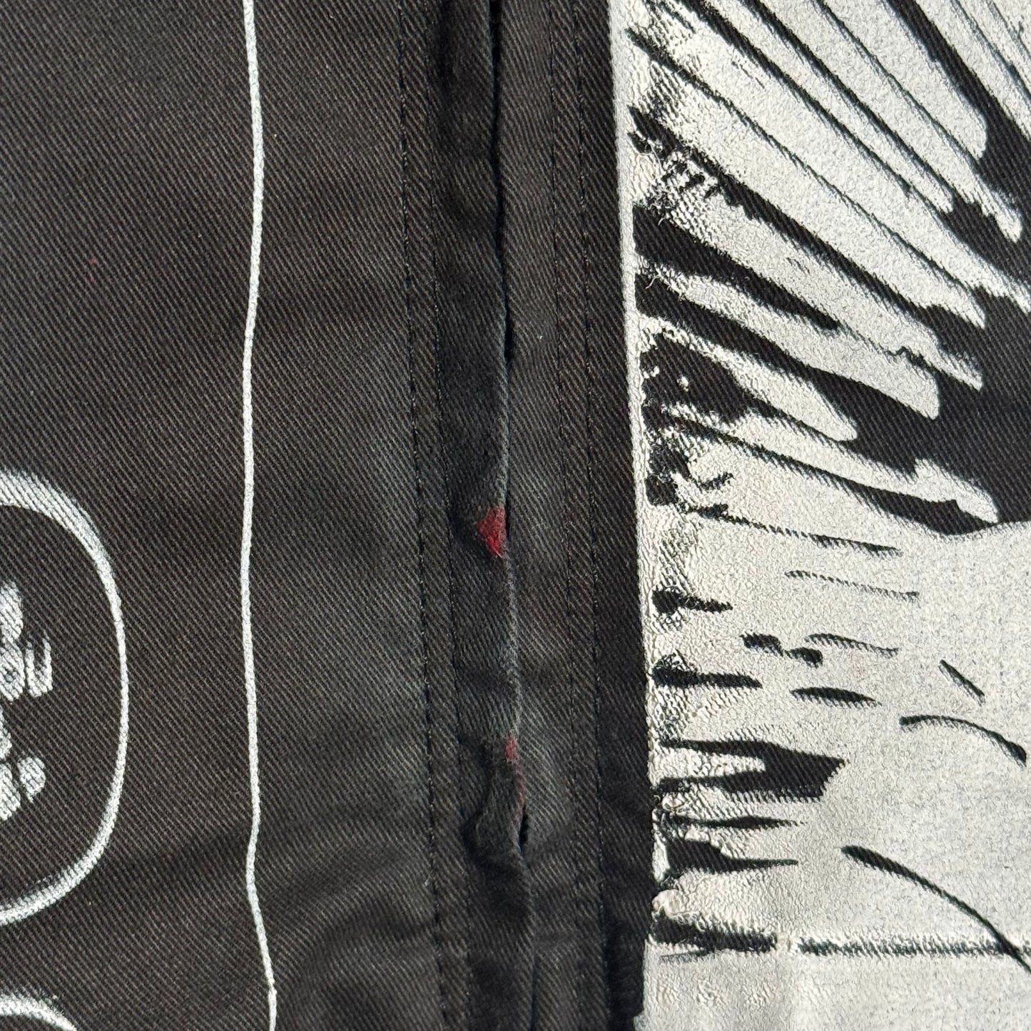 Single sided zip up jacket large