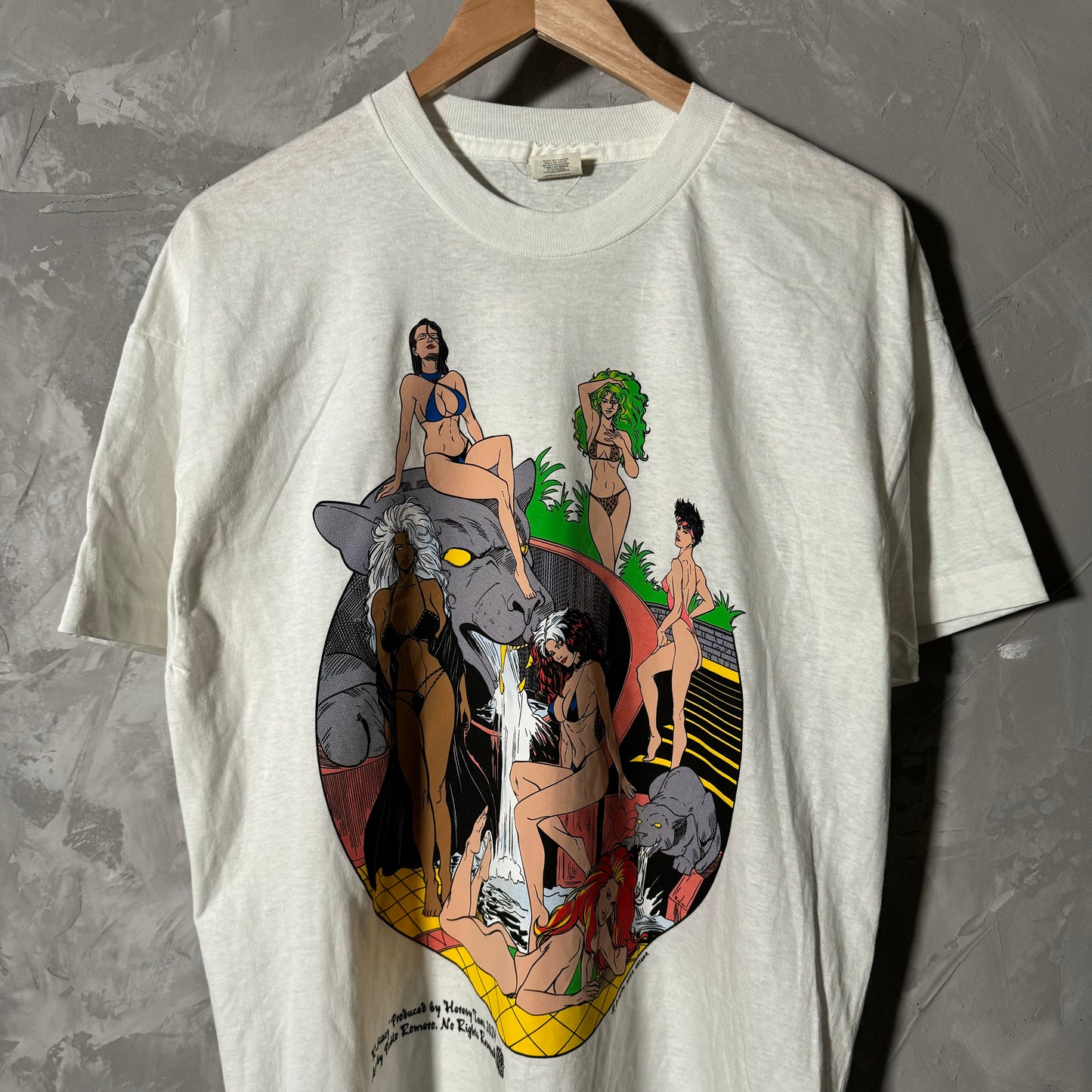 Double sided vintage blank shirt X-Large