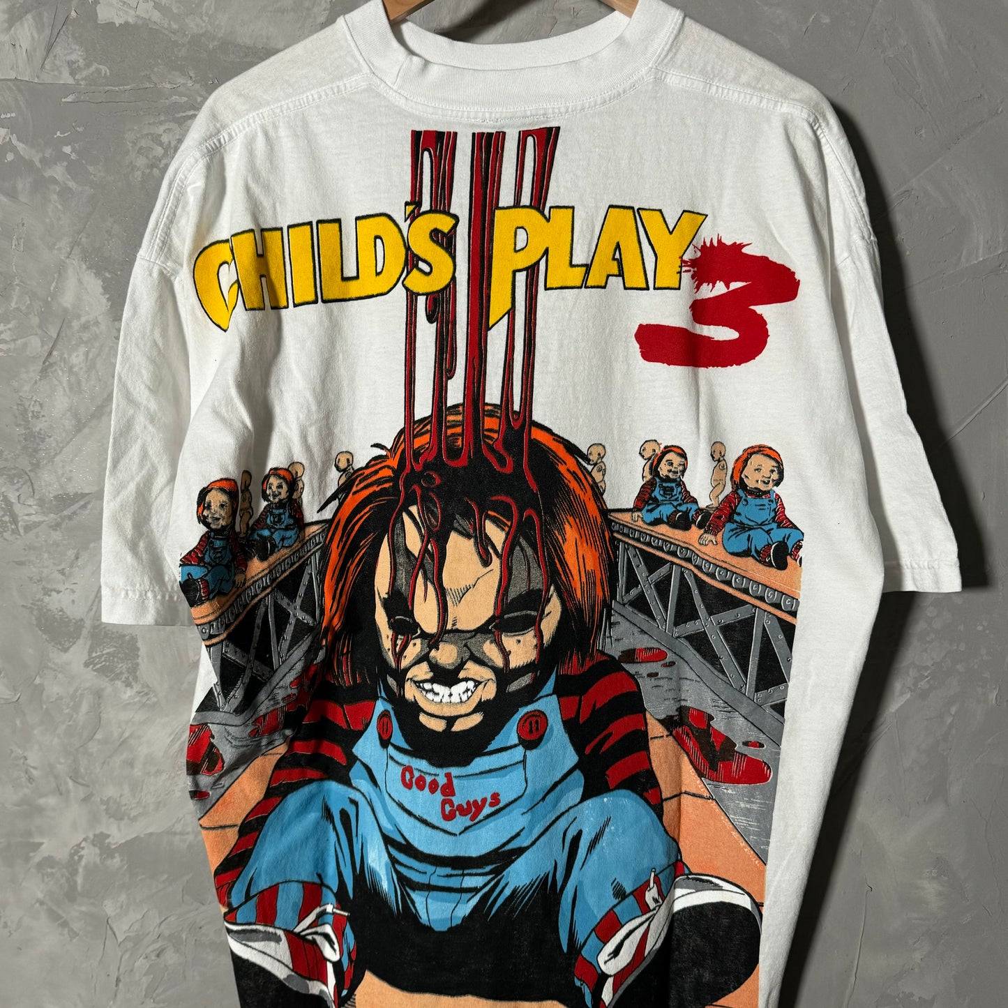 Single sided back only shirt X-Large