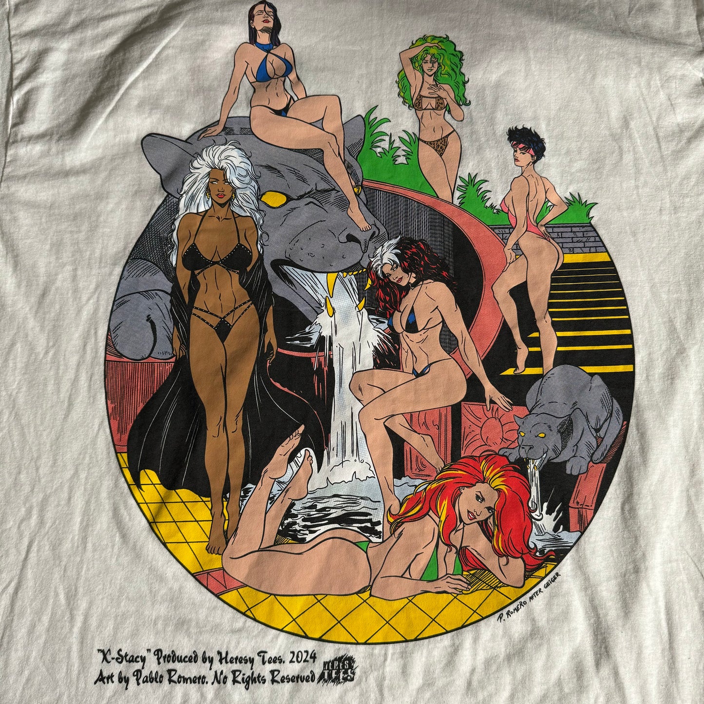 Double sided vintage blank shirt X-Large