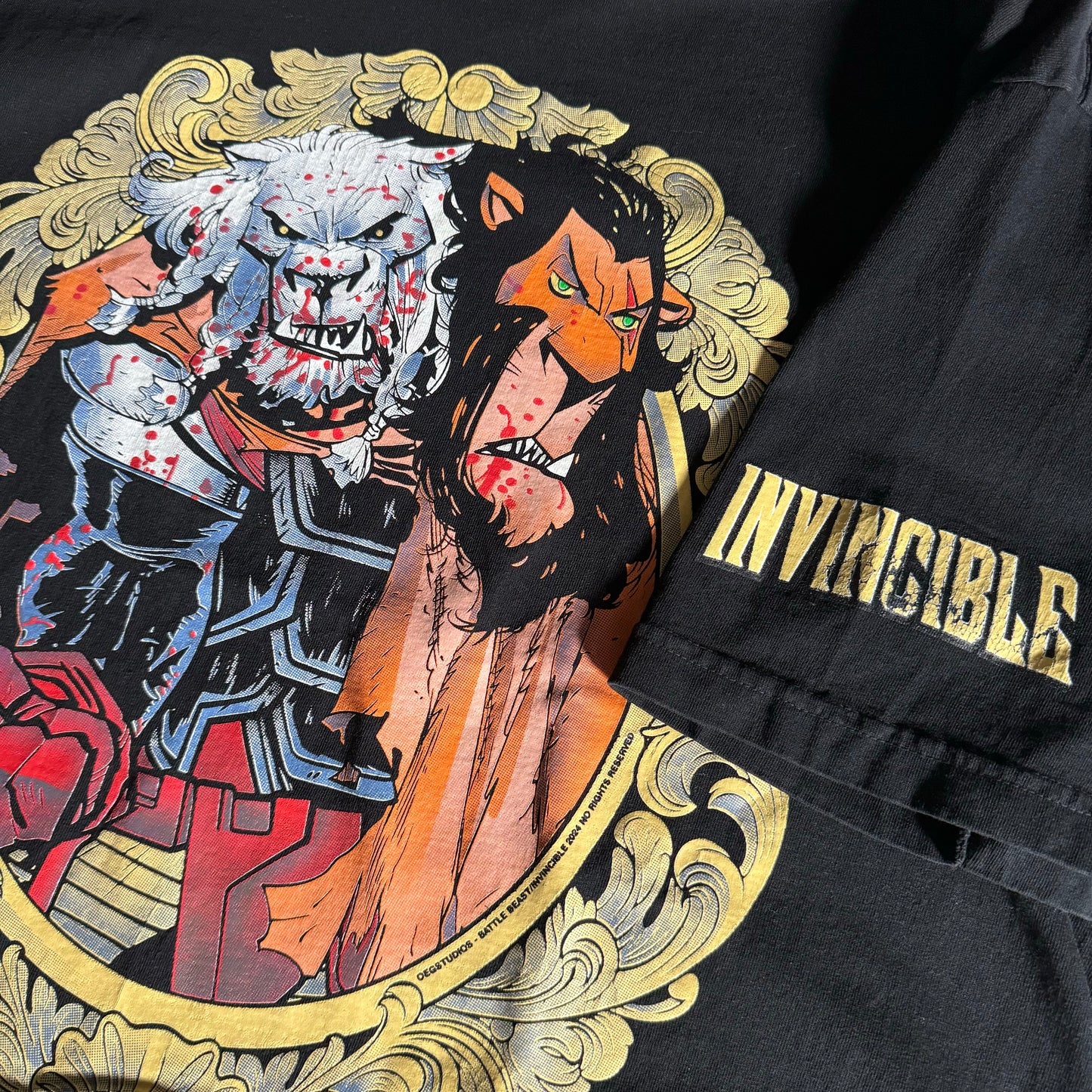 Single sided shirt large