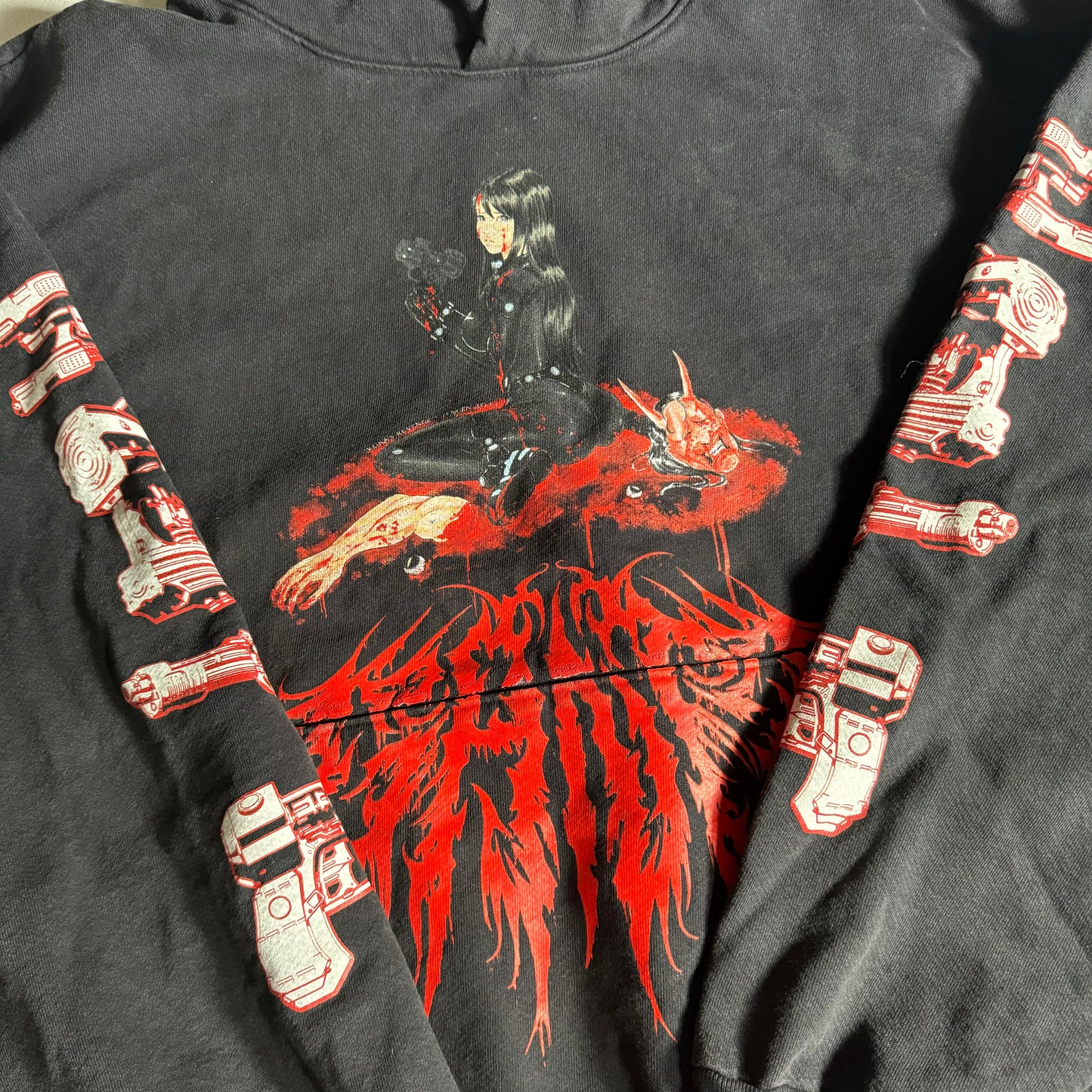 Single sided hoodie X-Large