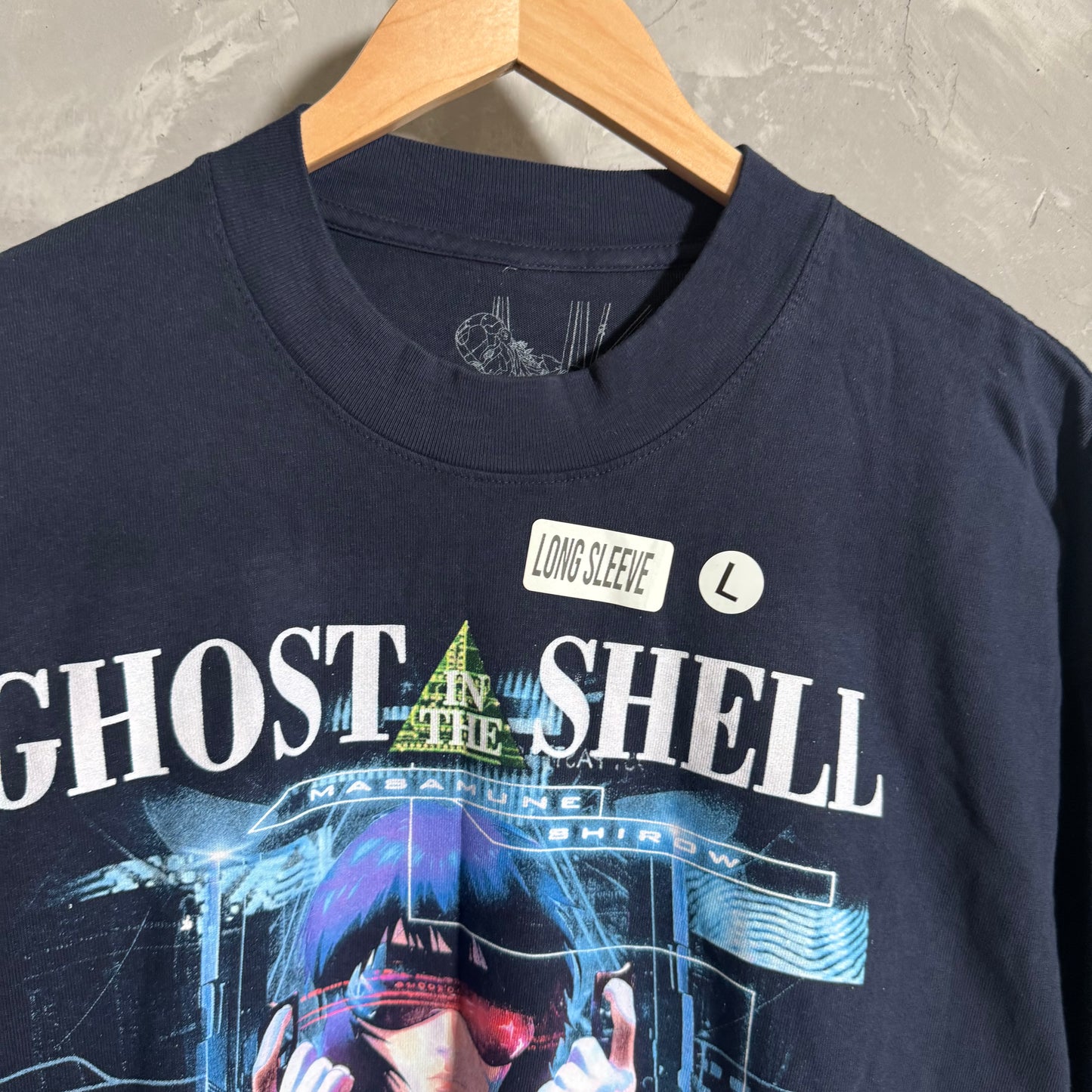 Single sided longsleeve shirt large