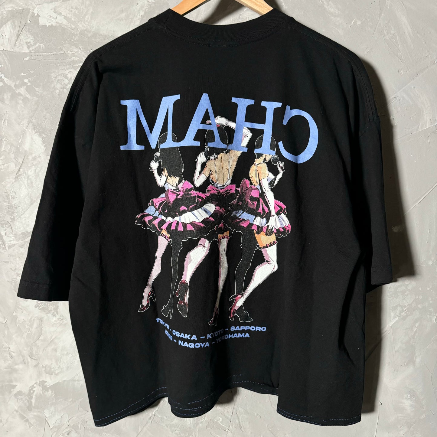 Double sided crop shirt X-Large