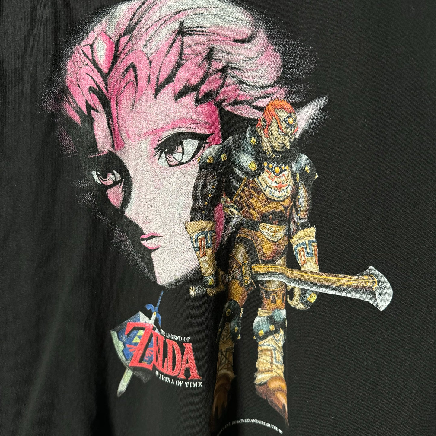 Double sided longsleeve shirt large