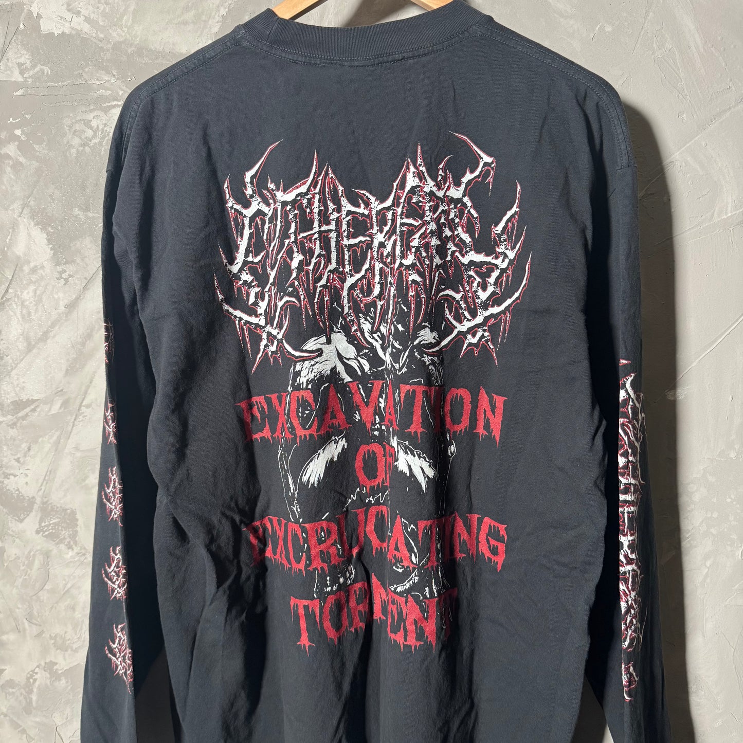 Double sided longsleeve shirt