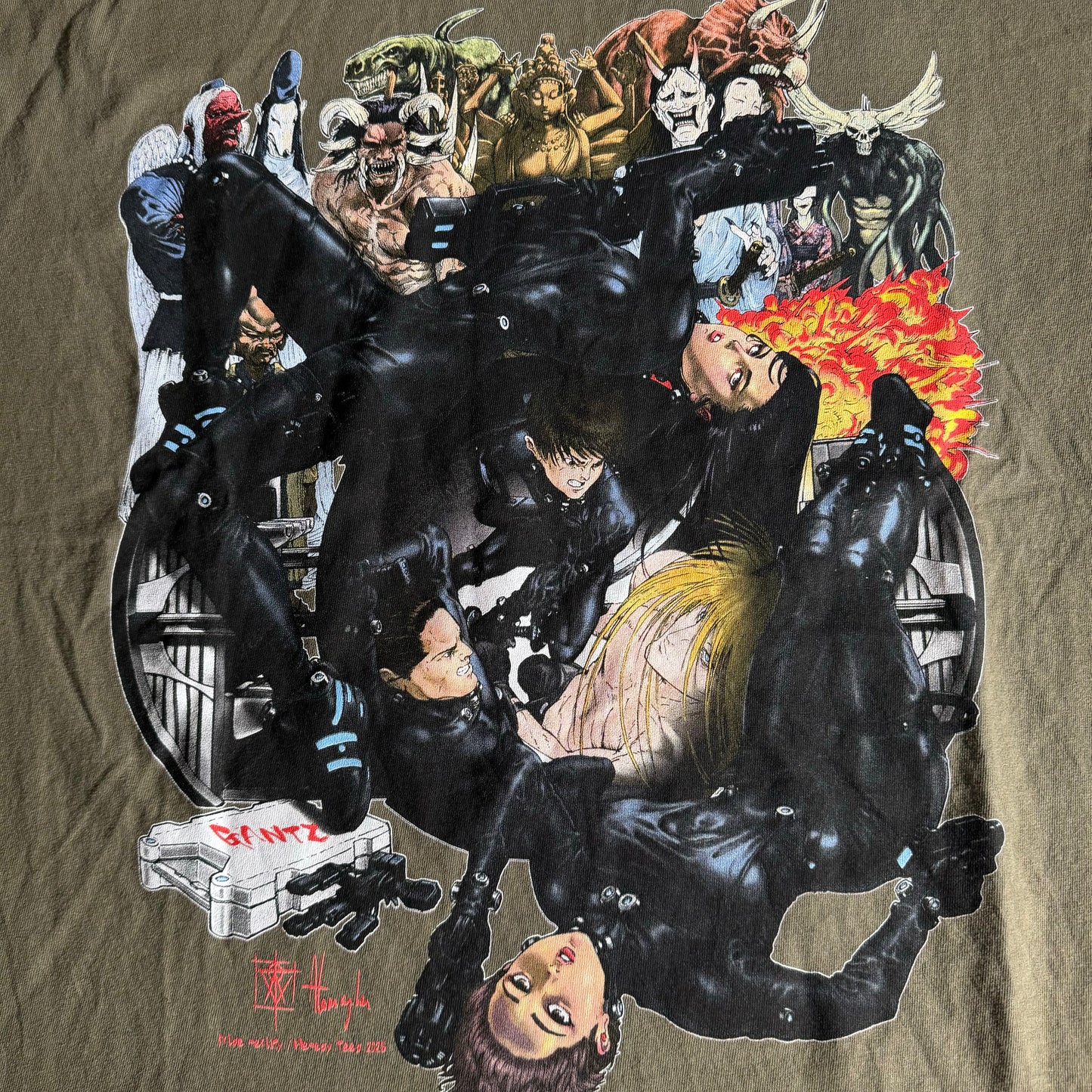 Single sided shirt large