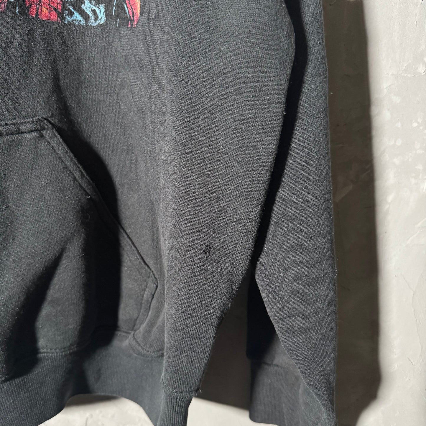 Single sided hoodie vintage blank large
