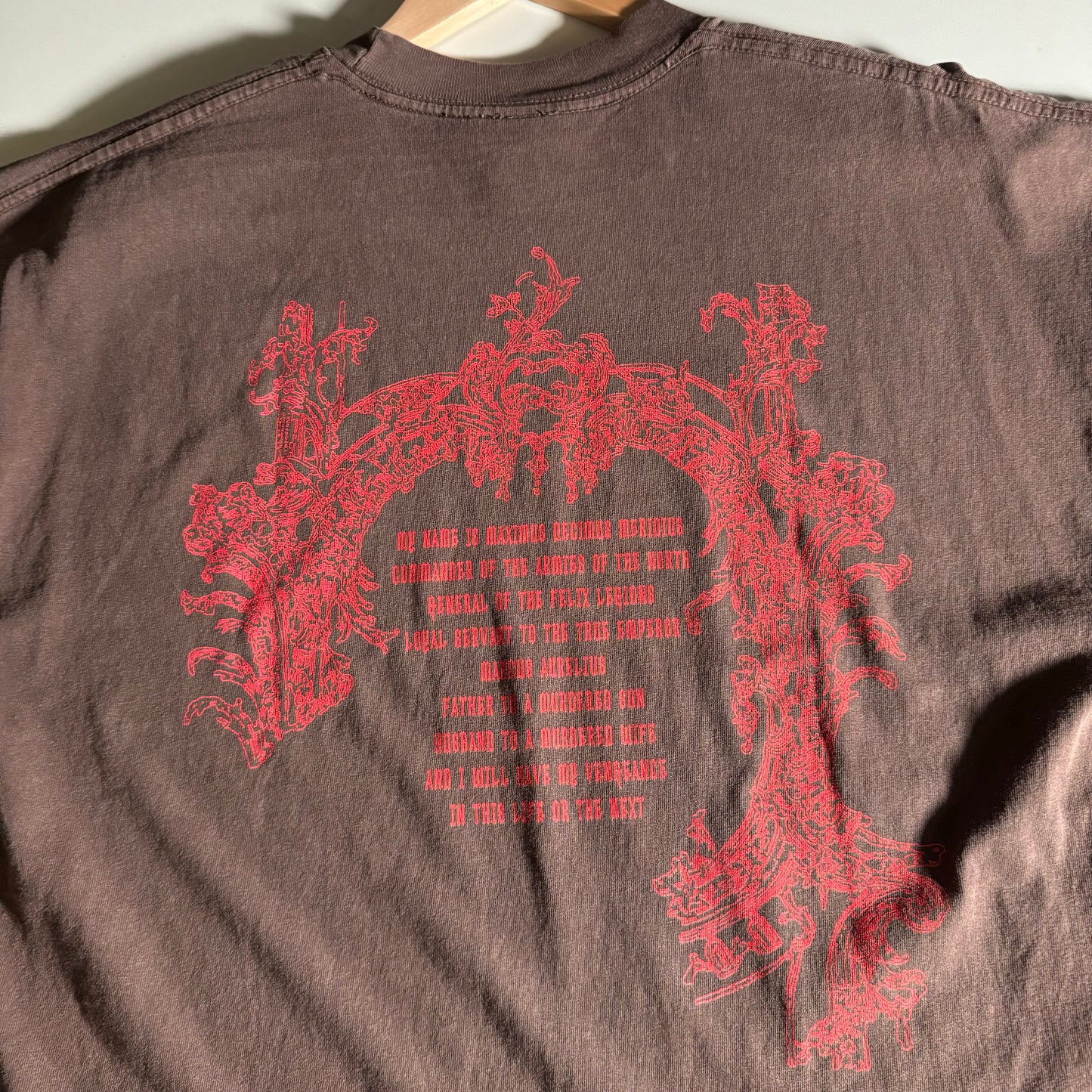 Single sided shirt large