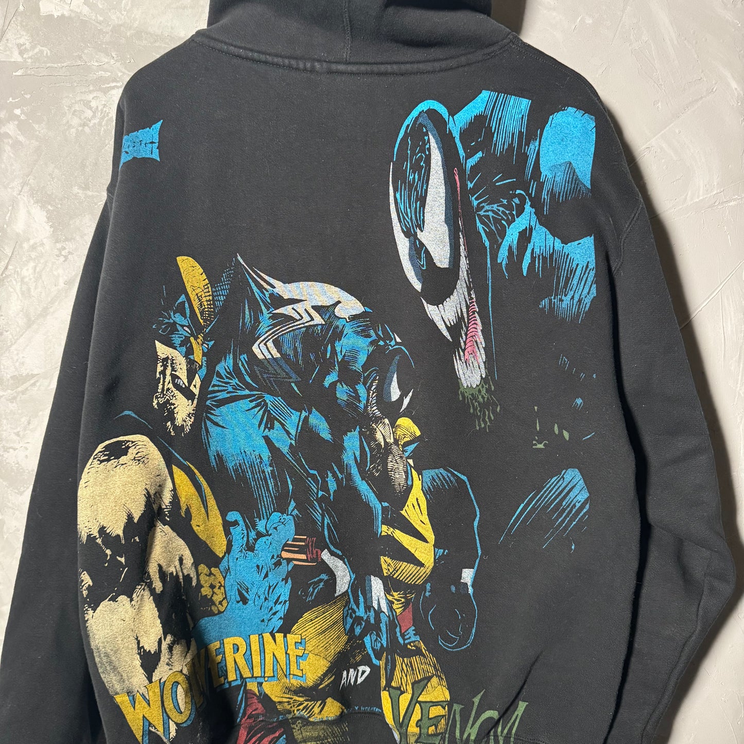 Double sided hoodie large