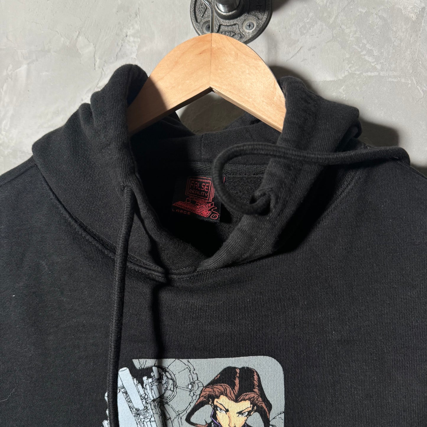 Double sided hoodie large